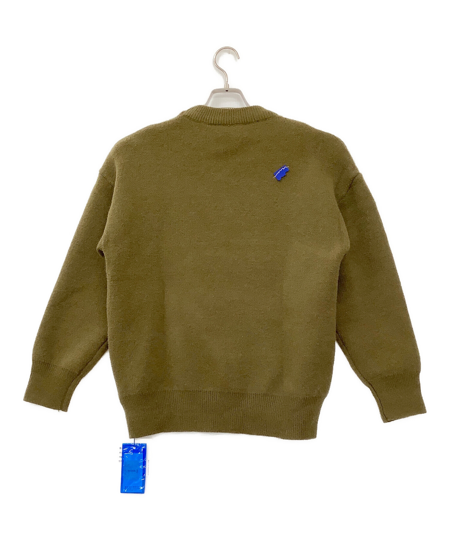 中古・古着通販】ADER error (アーダーエラー) ニット オリーブ サイズ