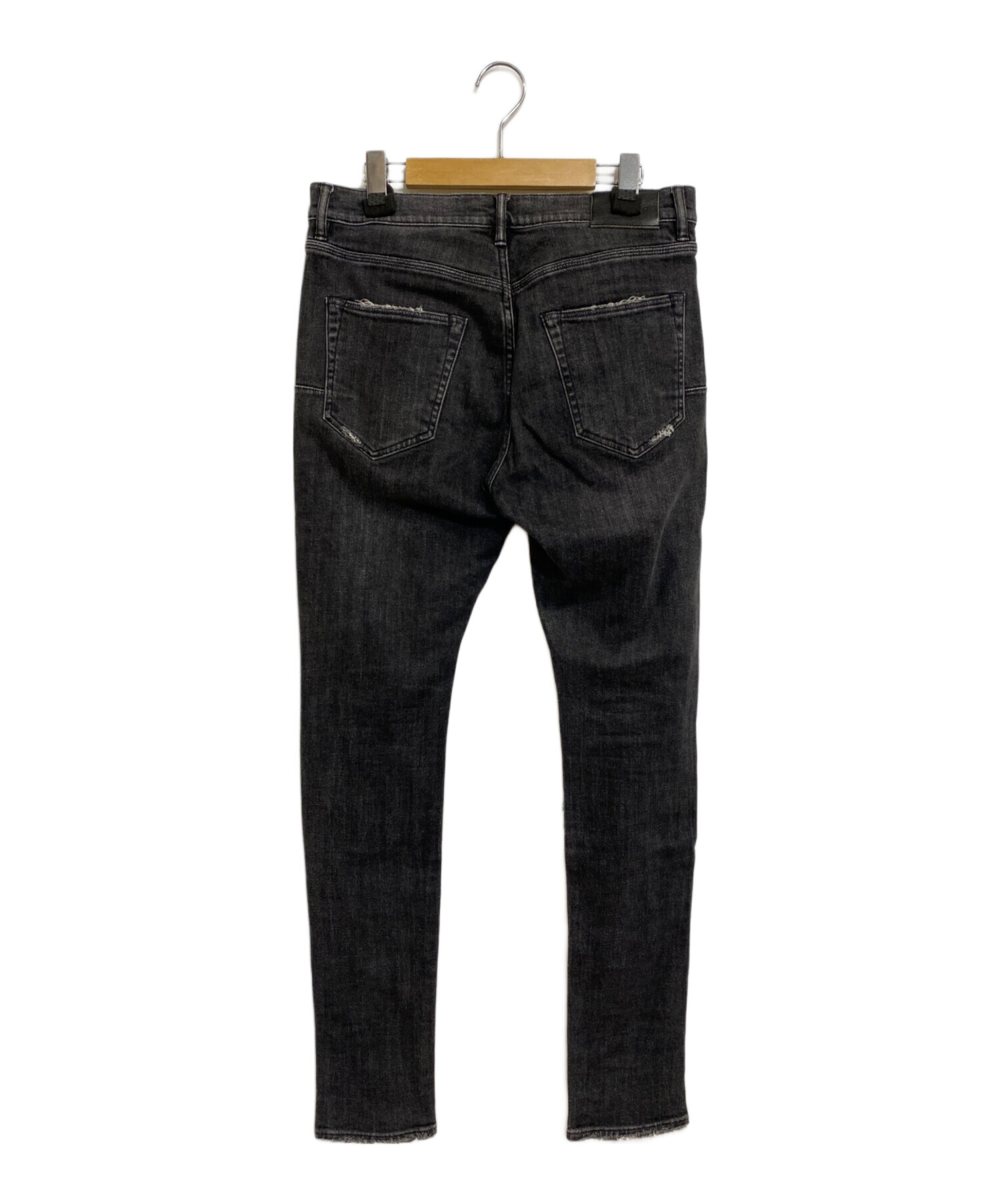 中古・古着通販】PURPLE-BRAND (パープル ブランド) ダメージスキニー