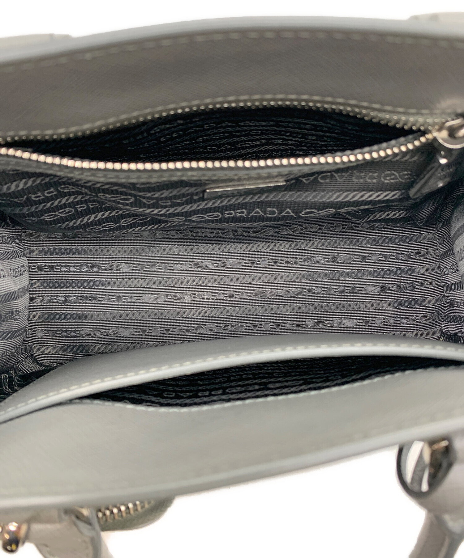 中古・古着通販】PRADA (プラダ) ガレリア サフィアーノ ルクス レザー