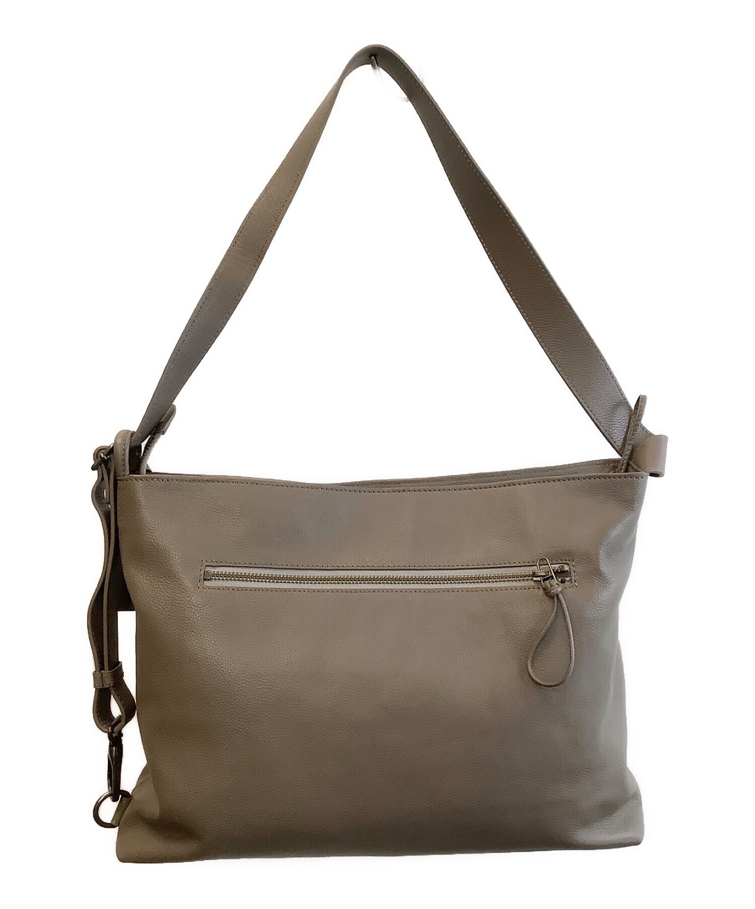 中古・古着通販】MOTHERHOUSE (マザーハウス) レザーショルダーバッグ