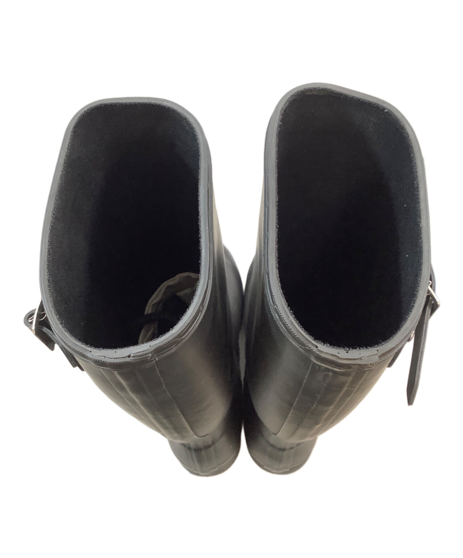 中古・古着通販】HUNTER (ハンター) レインブーツ ブラック サイズ