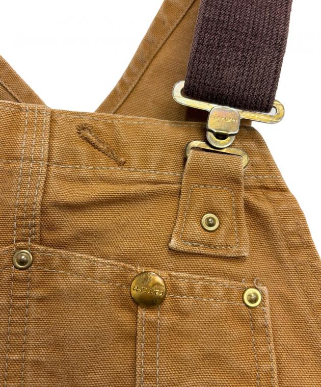 中古・古着通販】CarHartt (カーハート) オーバーオール ベージュ
