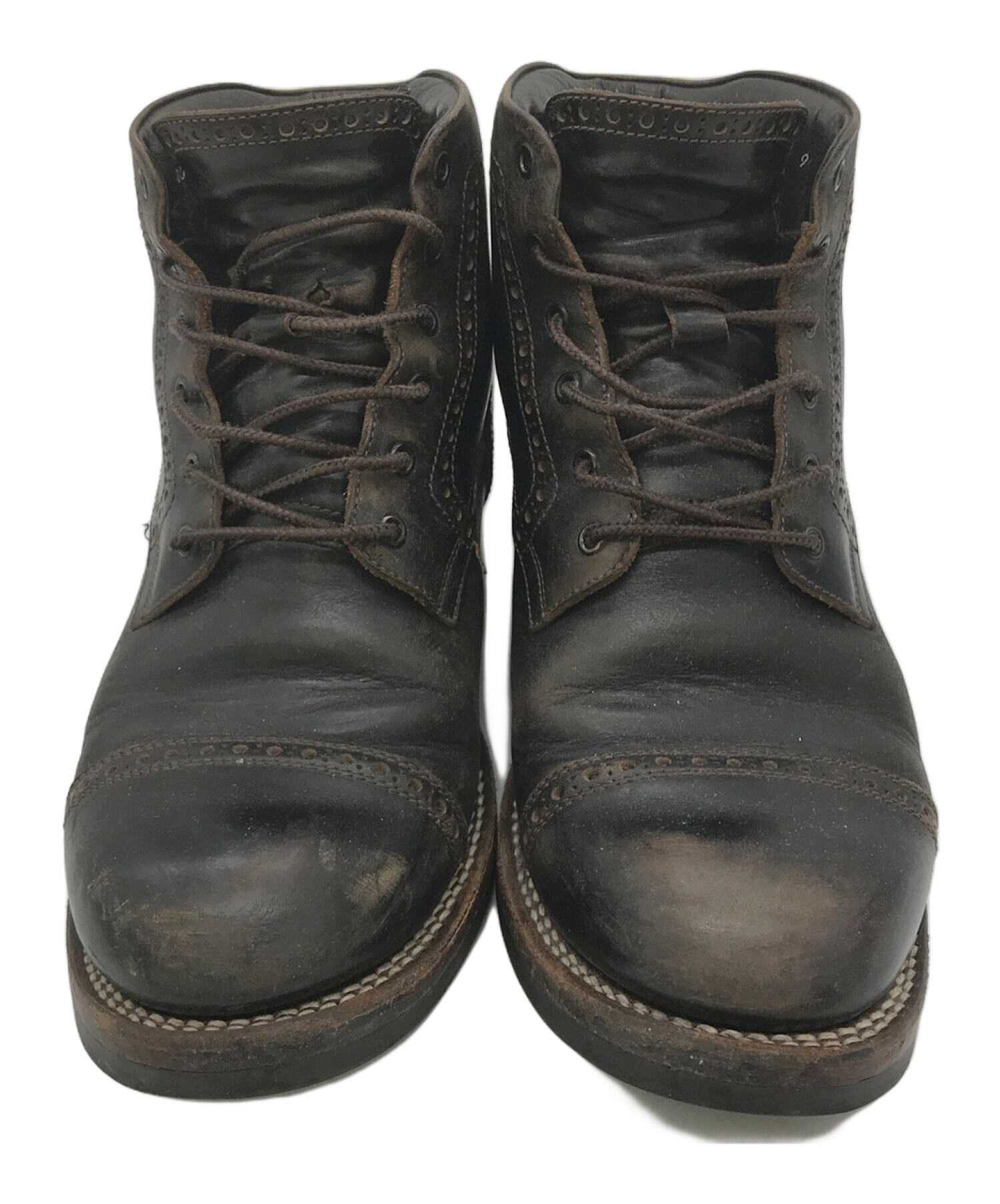 中古・古着通販】FLAT HEAD (フラット ヘッド) メダリオンレースアップ