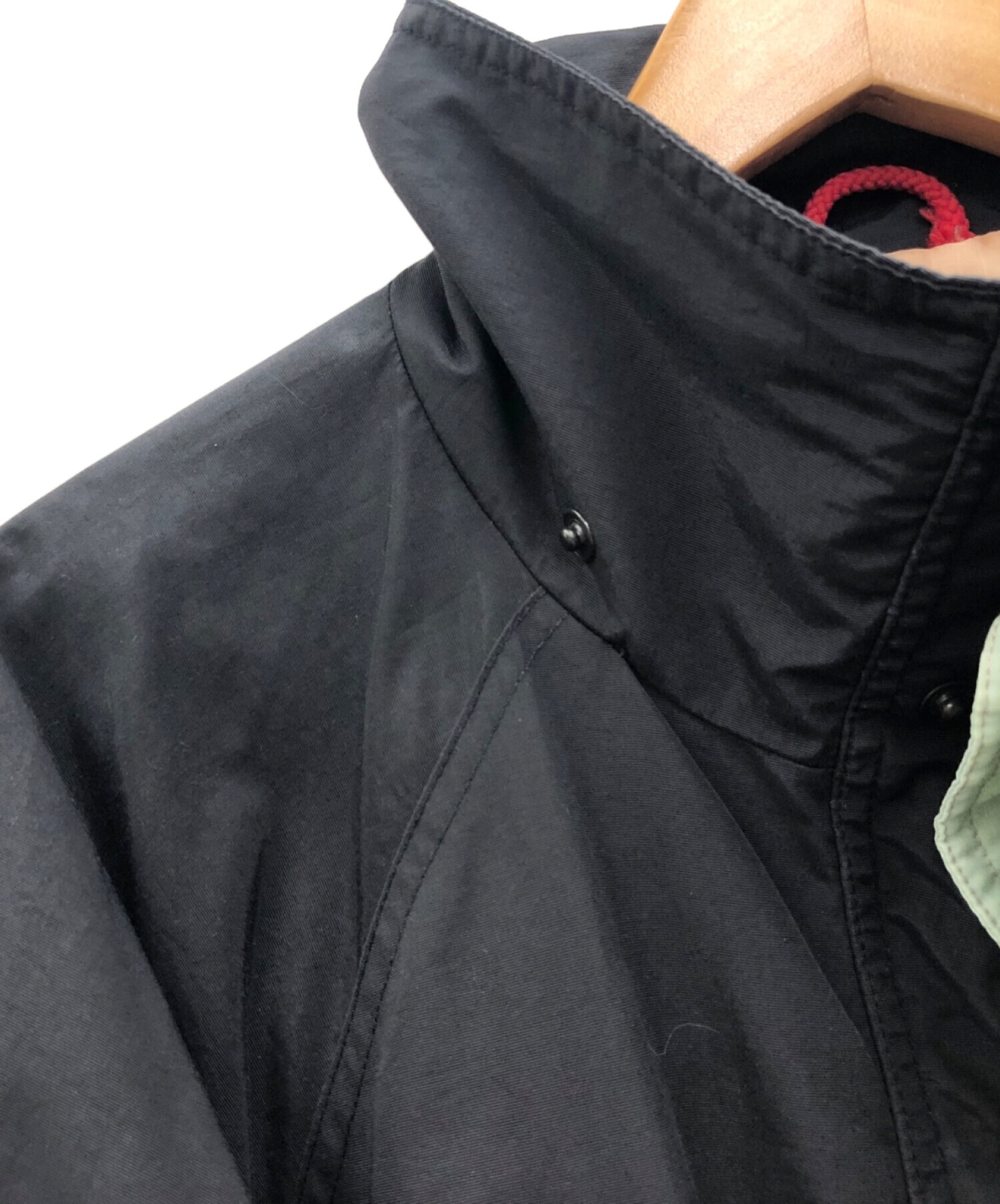 中古・古着通販】stussy (ステューシー) ナイロンジャケット ブラック