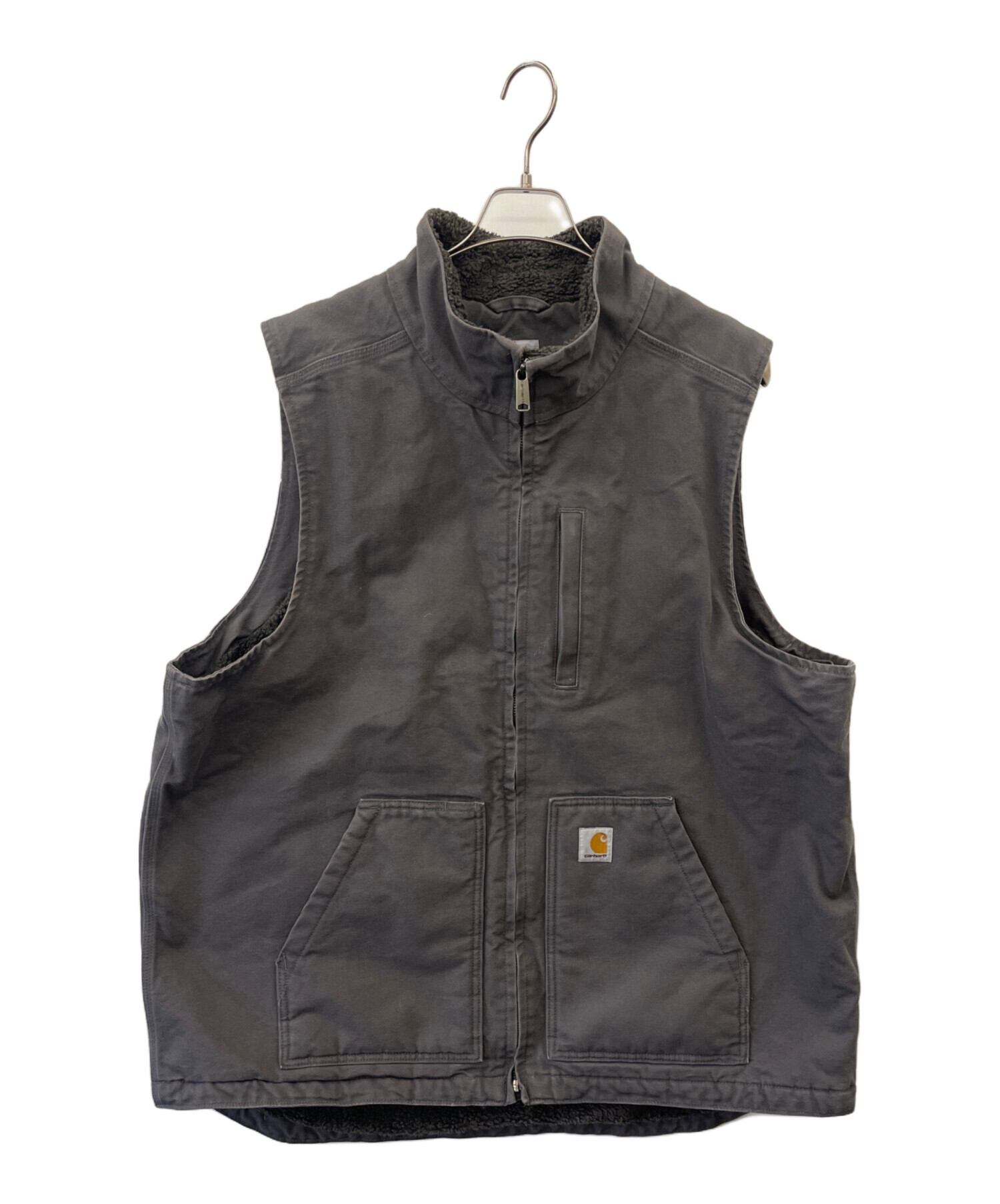 中古・古着通販】CarHartt (カーハート) ダックベスト グレー サイズ