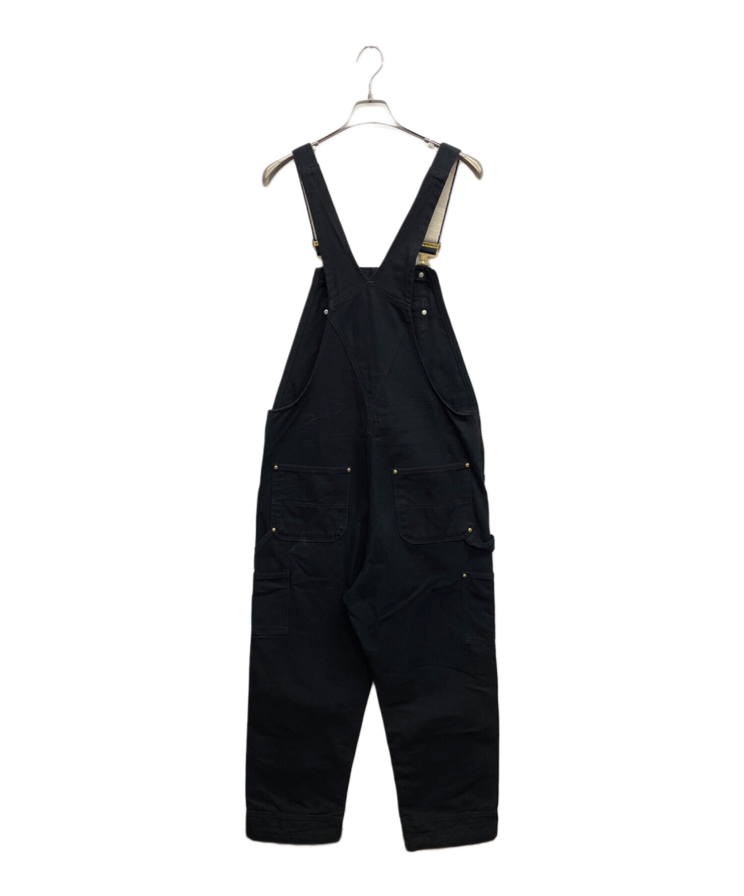 中古・古着通販】CarHartt (カーハート) オーバーオール ブラック