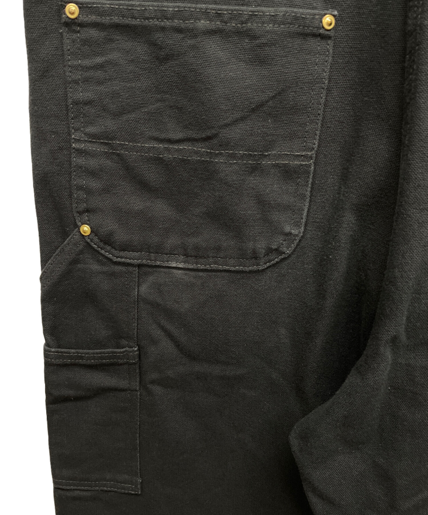 中古・古着通販】CarHartt (カーハート) オーバーオール ブラック
