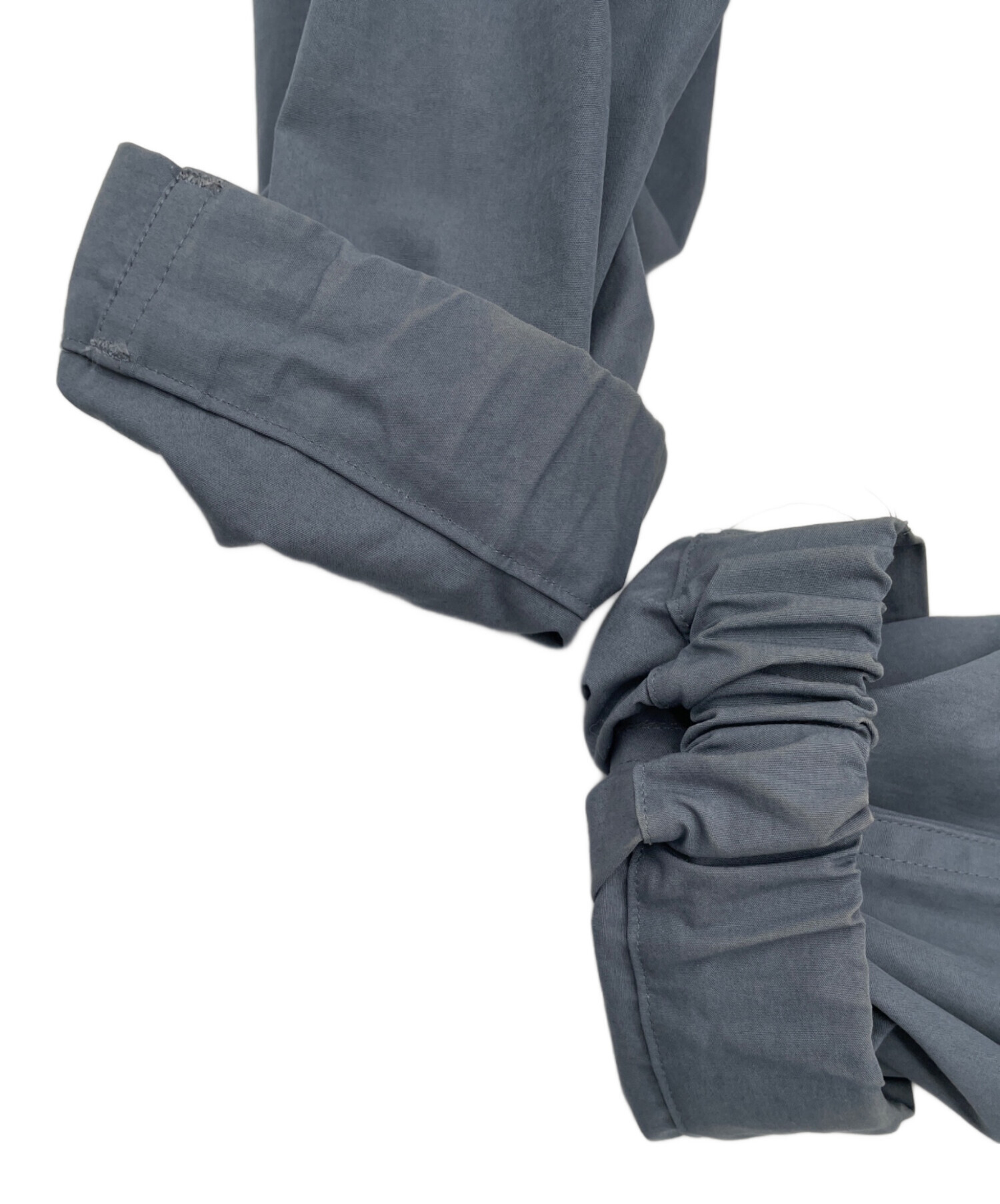 中古・古着通販】YLEVE (イレーヴ) コットンタフタモッズコート スカイ