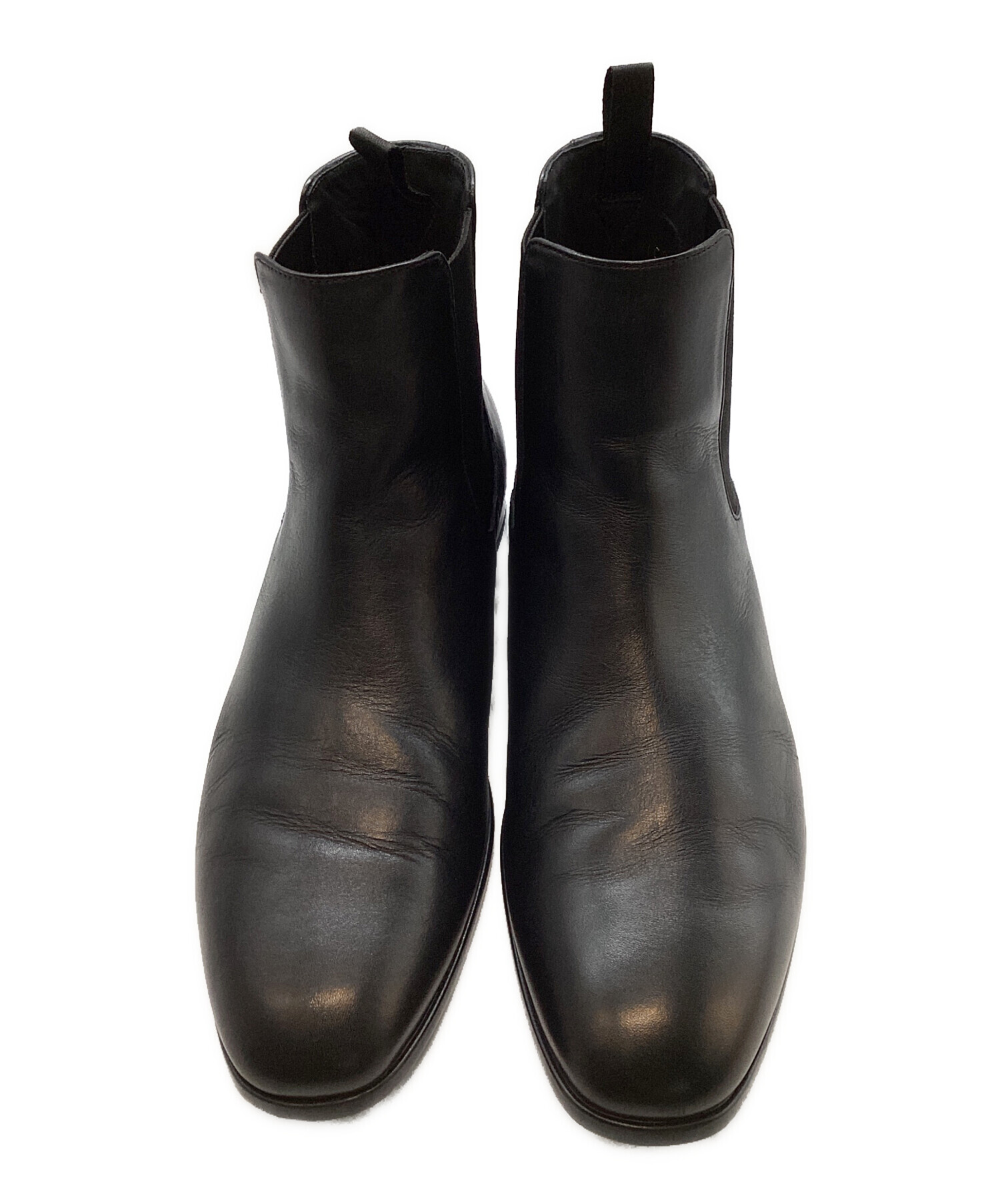 中古・古着通販】PRADA (プラダ) サイドゴアブーツ ブラック サイズ:25