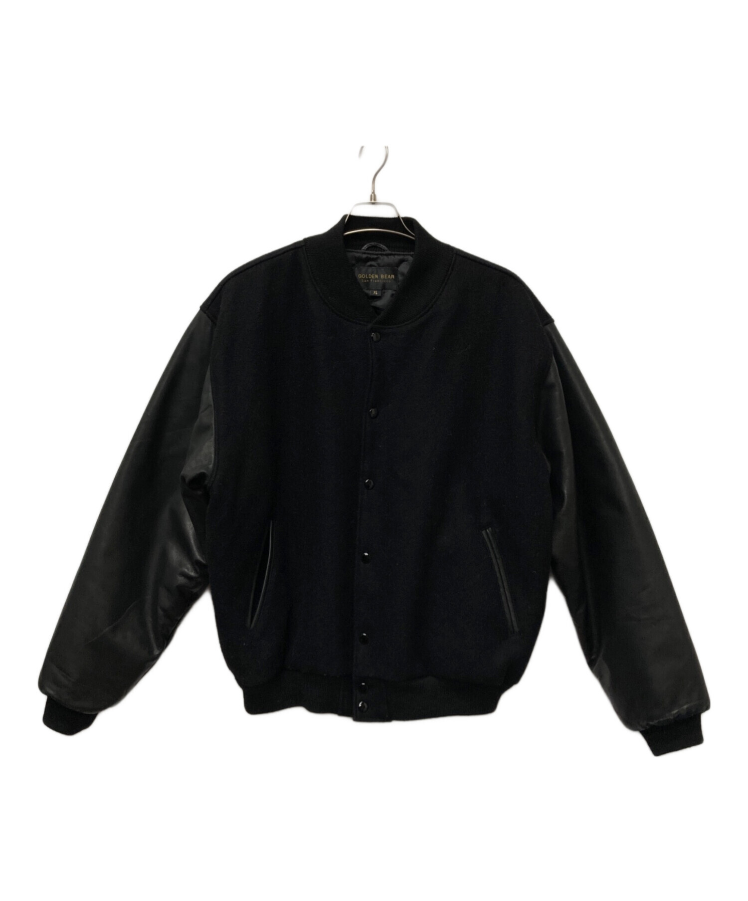 中古・古着通販】Golden Bear (ゴールデンベア) スタジャン ブラック