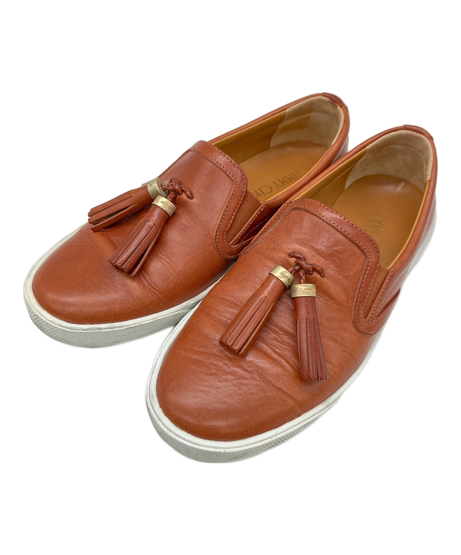 中古・古着通販】JIMMY CHOO (ジミーチュウ) フラットパンプス