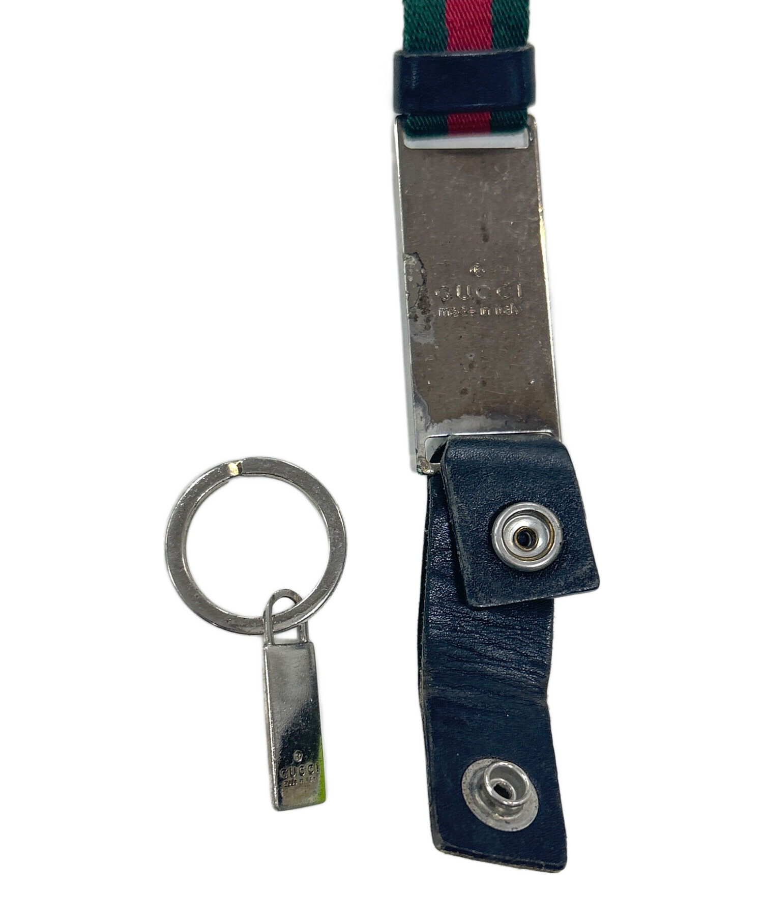 中古・古着通販】GUCCI (グッチ) シェリーラインネックストラップ