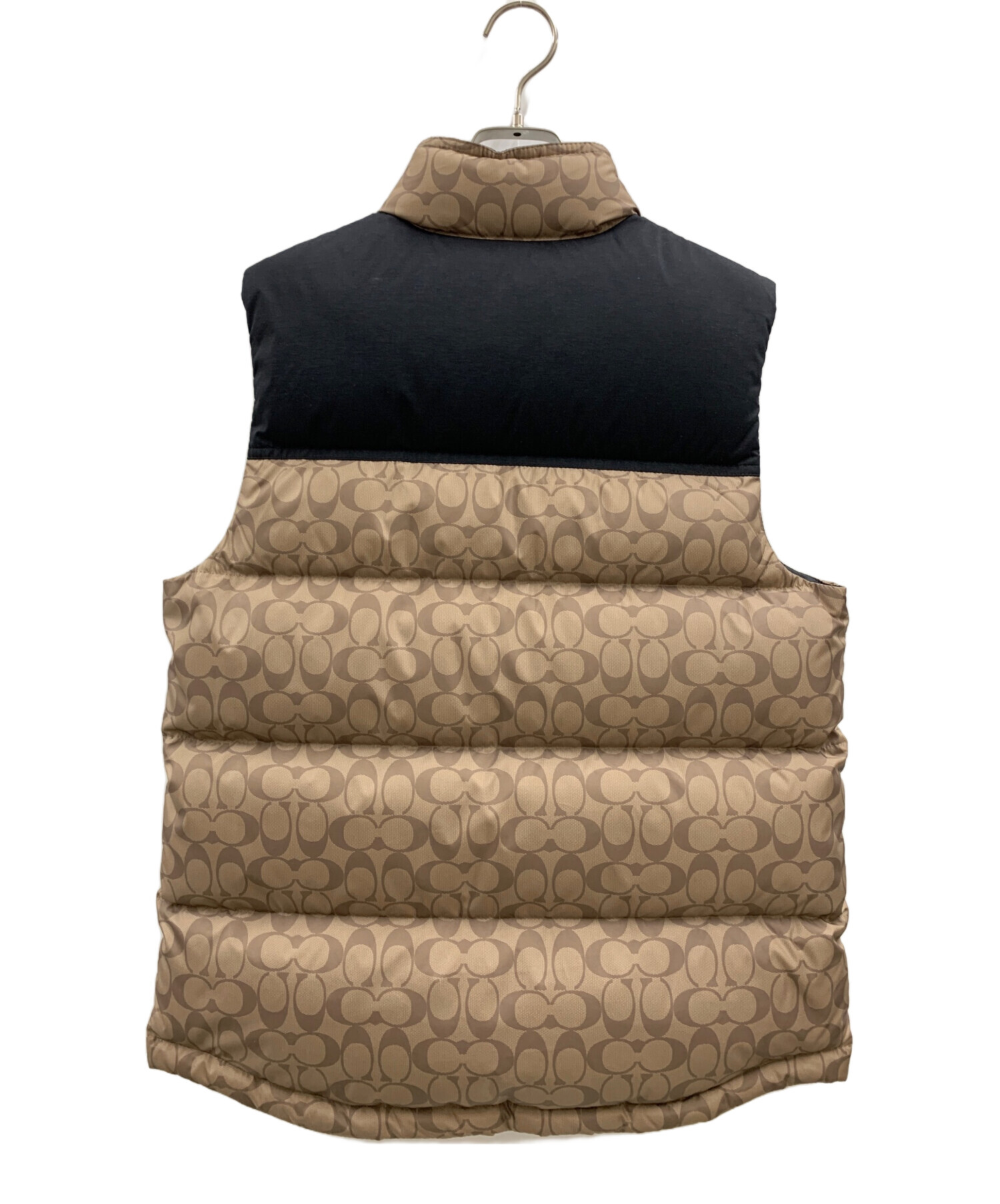 中古・古着通販】COACH (コーチ) COACH ダウンベスト ブラウン