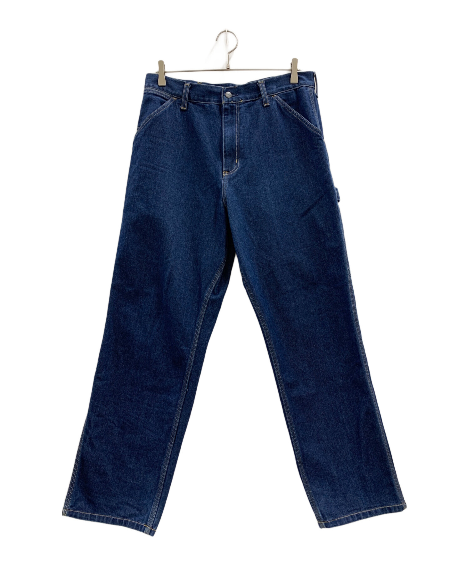 カーハートデニムオーバーオールC1081ペインターパンツ極太w44アメリカ