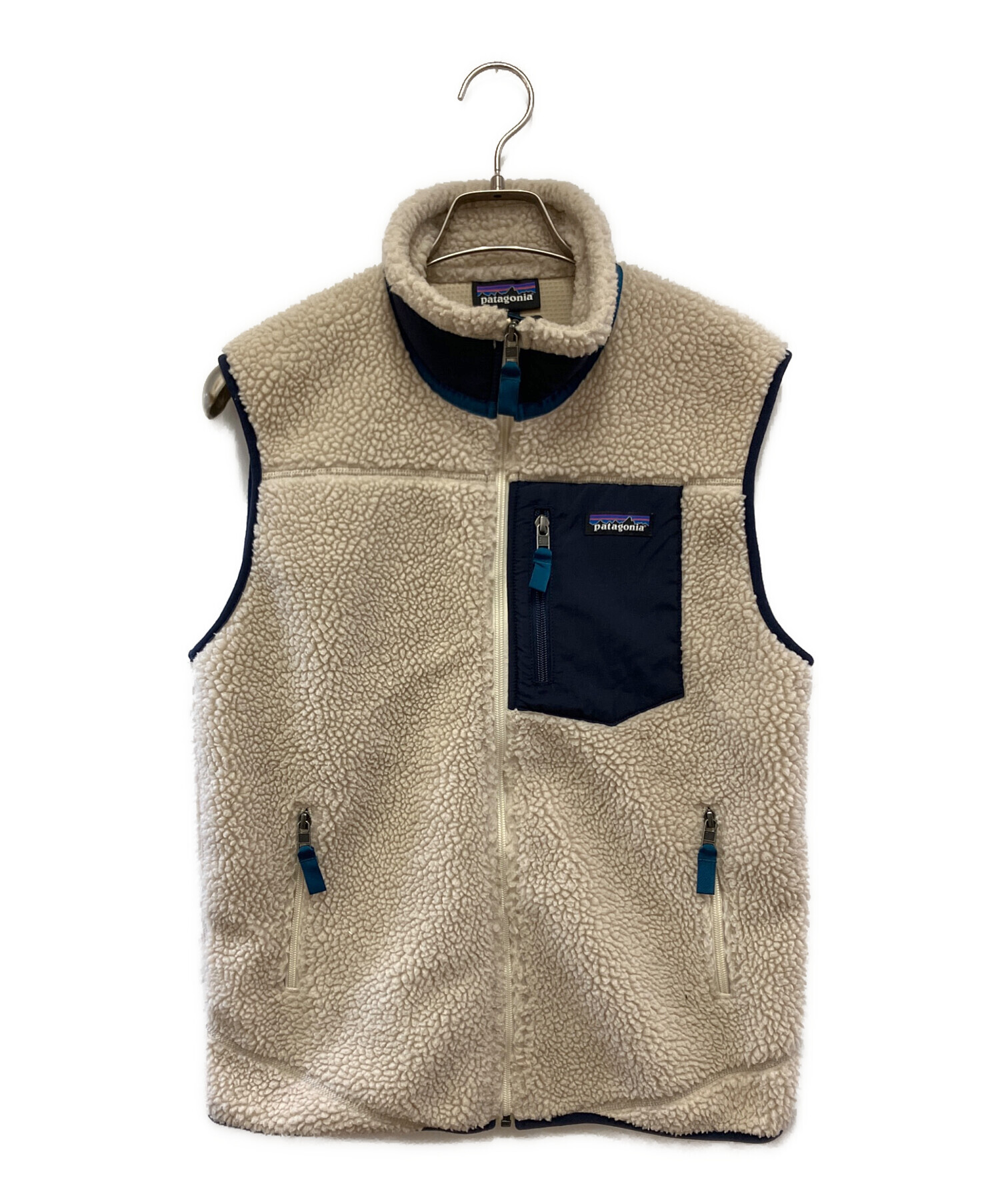 中古・古着通販】Patagonia (パタゴニア) フリースベスト ベージュ