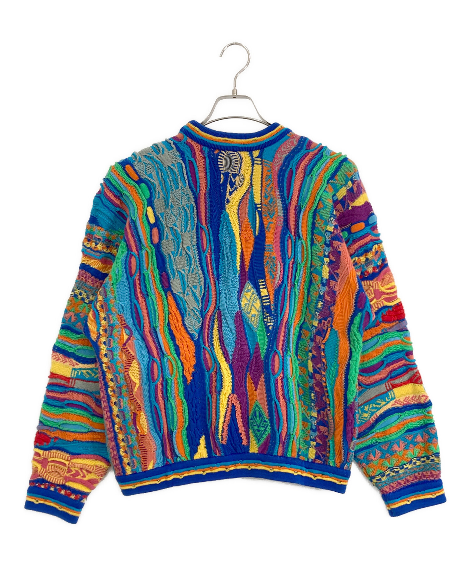 中古・古着通販】Coogi (クージー) Coogi 総柄3Dニット マルチカラー