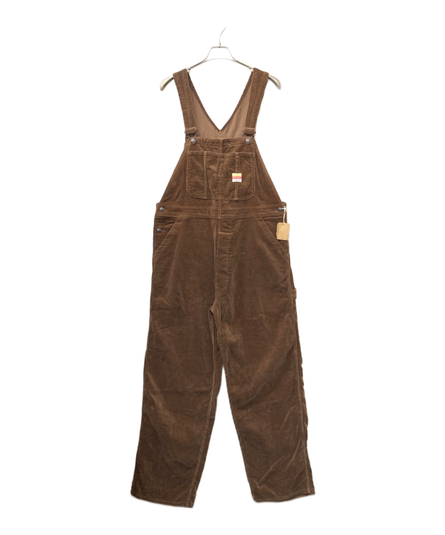 中古・古着通販】PAY DAY (ペイデイ) オーバーオール ブラウン サイズ