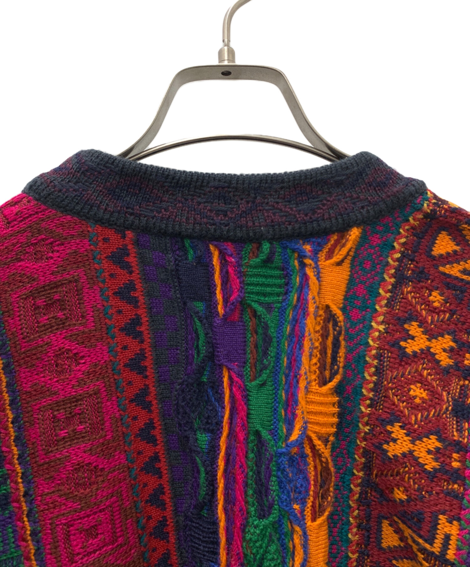 中古・古着通販】Coogi (クージー) 3Dニット マルチカラー サイズ:SS