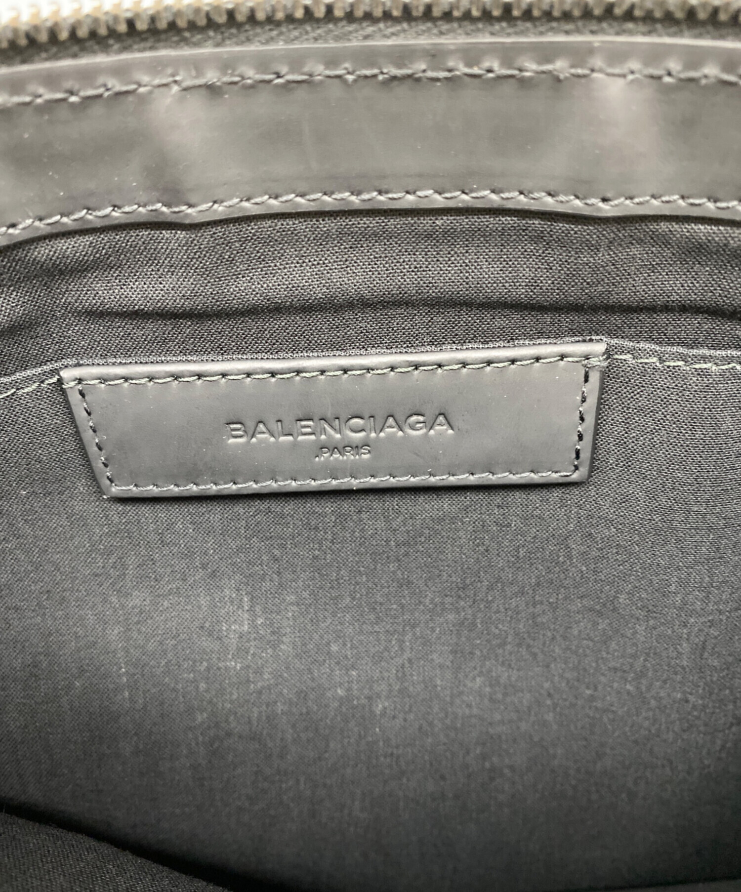 中古・古着通販】BALENCIAGA (バレンシアガ) クラッチバッグ ブラック