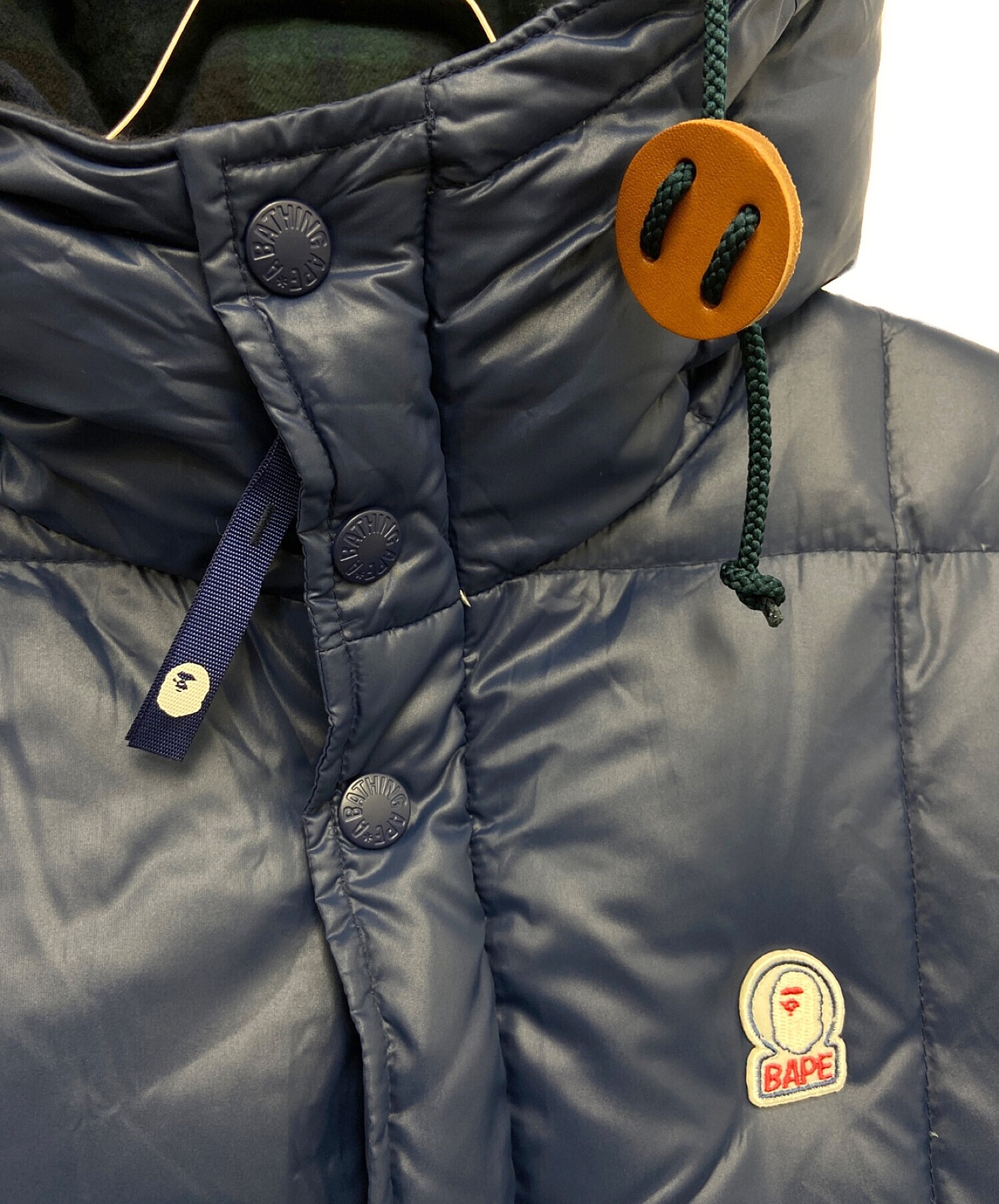 中古・古着通販】A BATHING APE (アベイシングエイプ) ダウンベスト