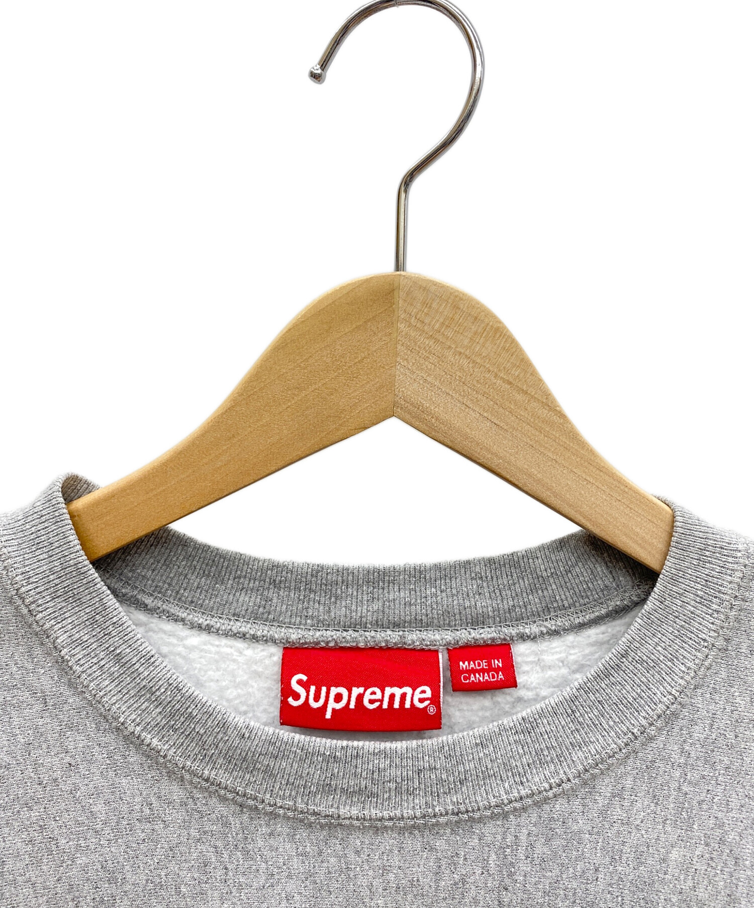 中古・古着通販】SUPREME (シュプリーム) アーチロゴスウェット グレー