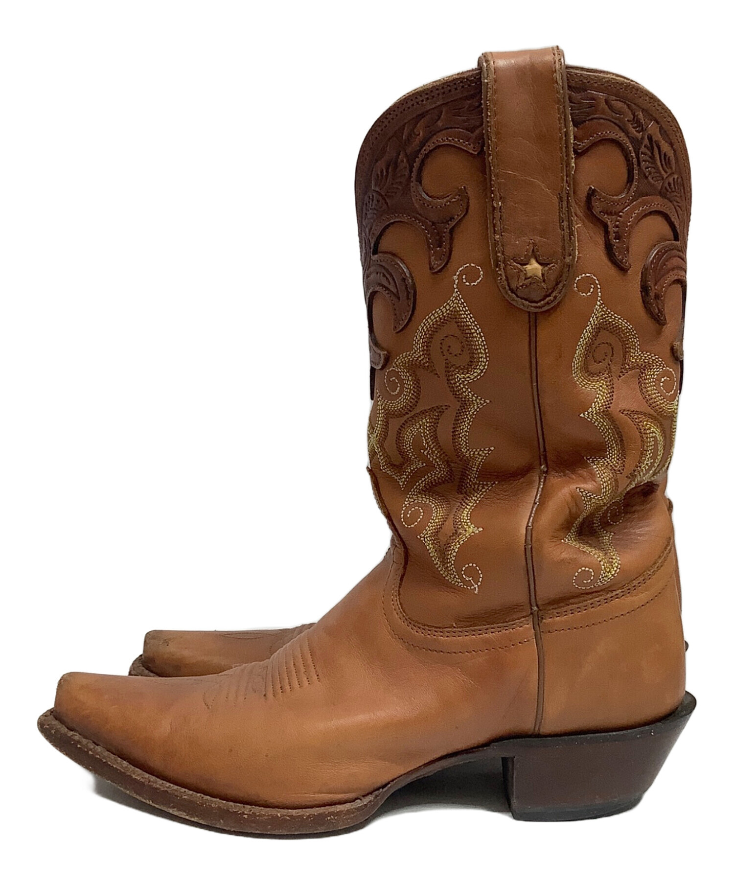 中古・古着通販】TONY LAMA (トニーラマ) ウェスタンブーツ ブラウン