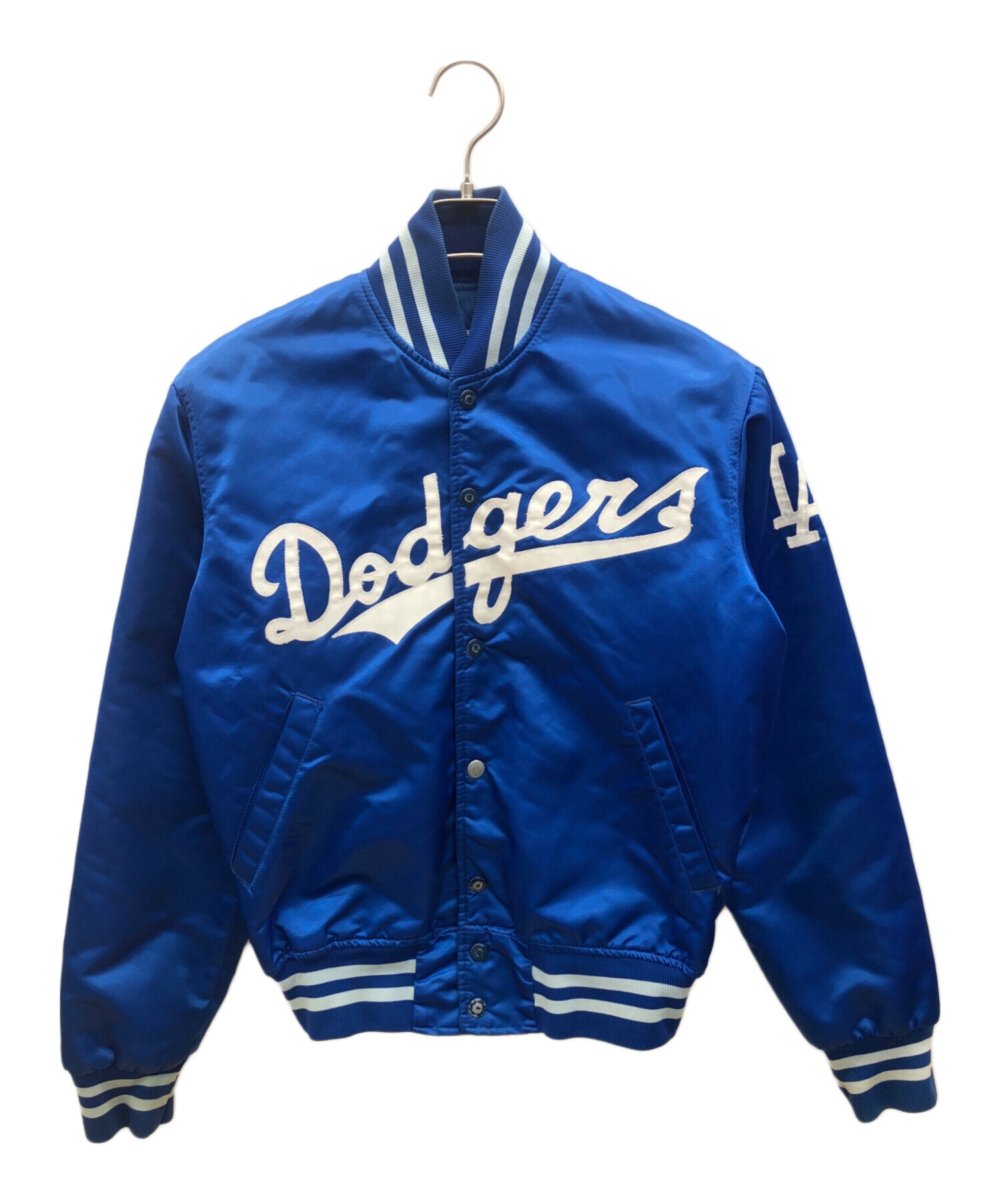 中古・古着通販】Dodgers (ドジャース) 90sスタジャン 古着 ブルー