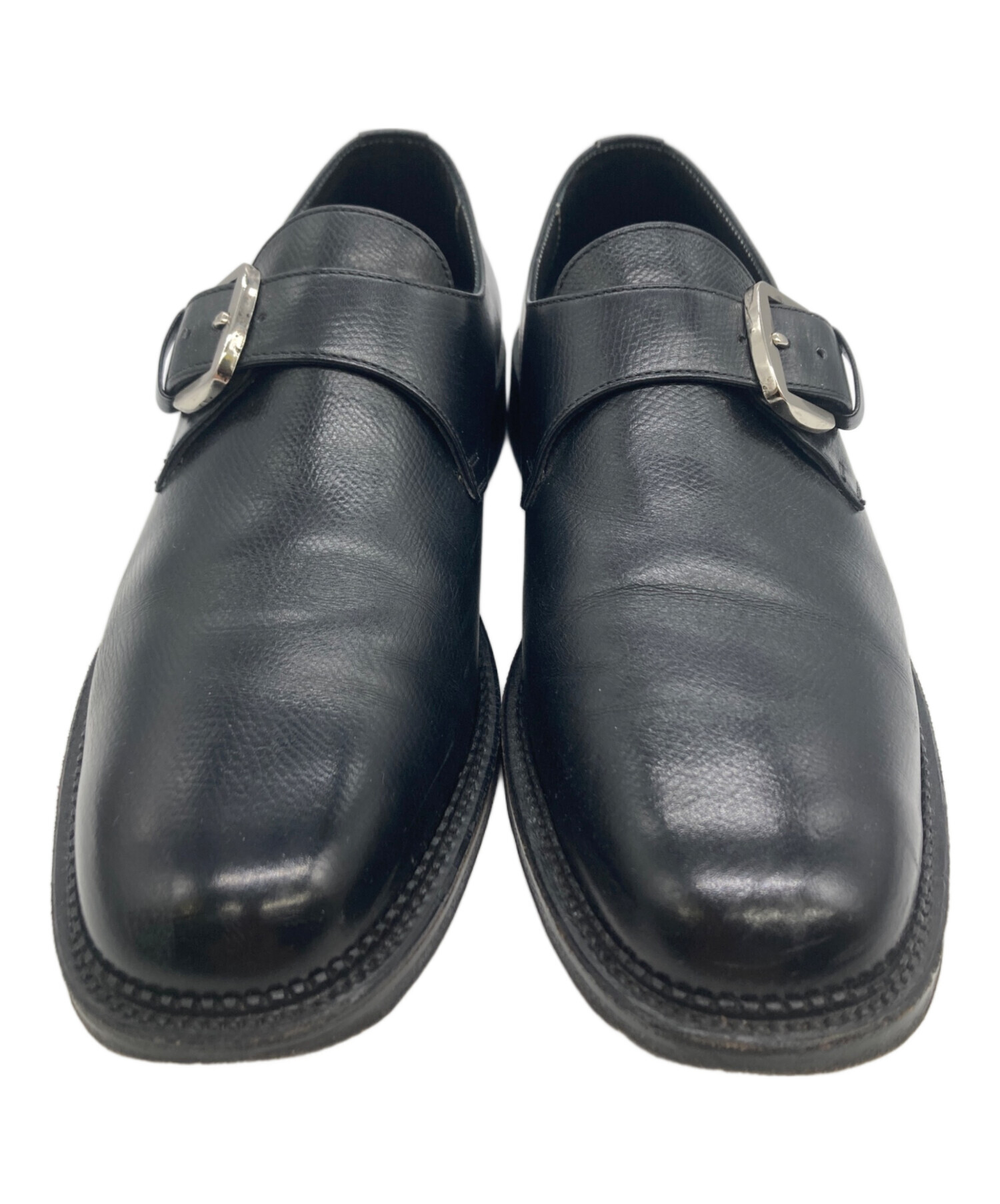 中古・古着通販】REGAL (リーガル) モンクストラップシューズ ブラック