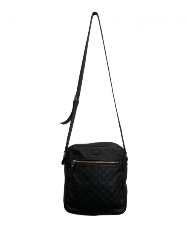 中古・古着通販】GUCCI (グッチ) ショルダーバッグ ブラック｜ブランド