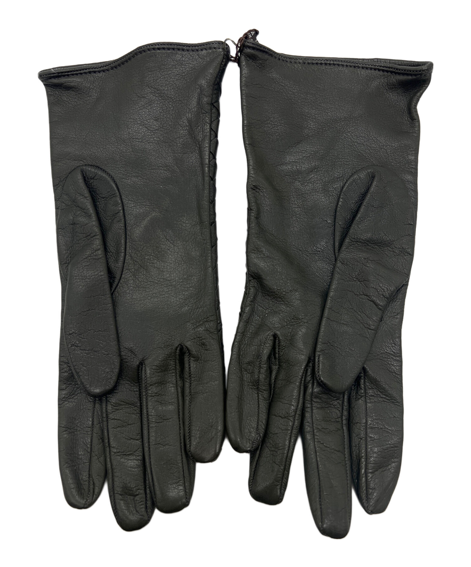 中古・古着通販】BOTTEGA VENETA (ボッテガベネタ) レザーグローブ