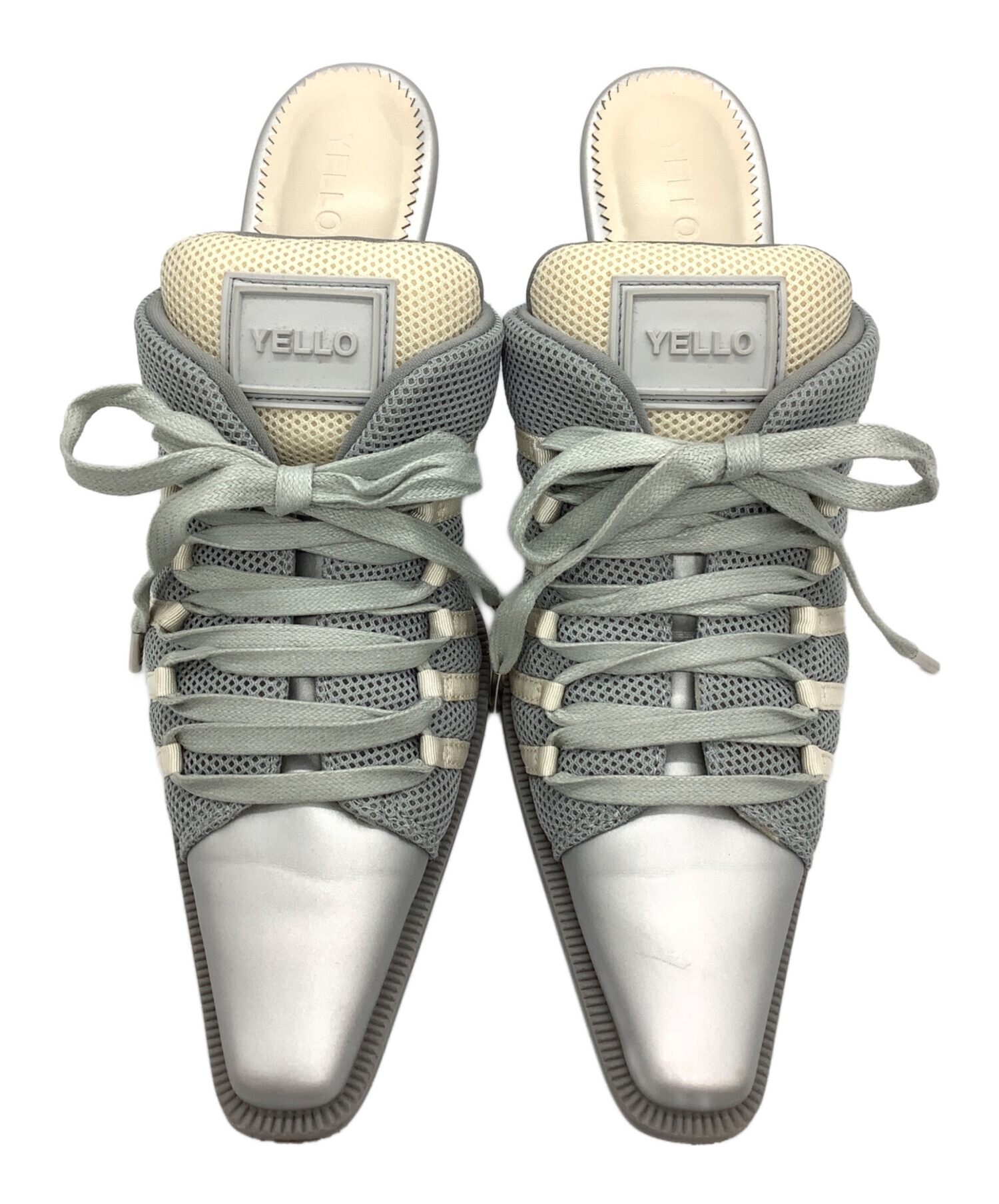 YELLO ミュール DAM SNEAKER MULES 箱あり YELLO ミュール DAM SNEAKER