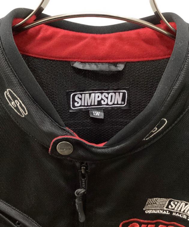 中古・古着通販】SIMPSON (シンプソン) ライダースジャケット ブラック