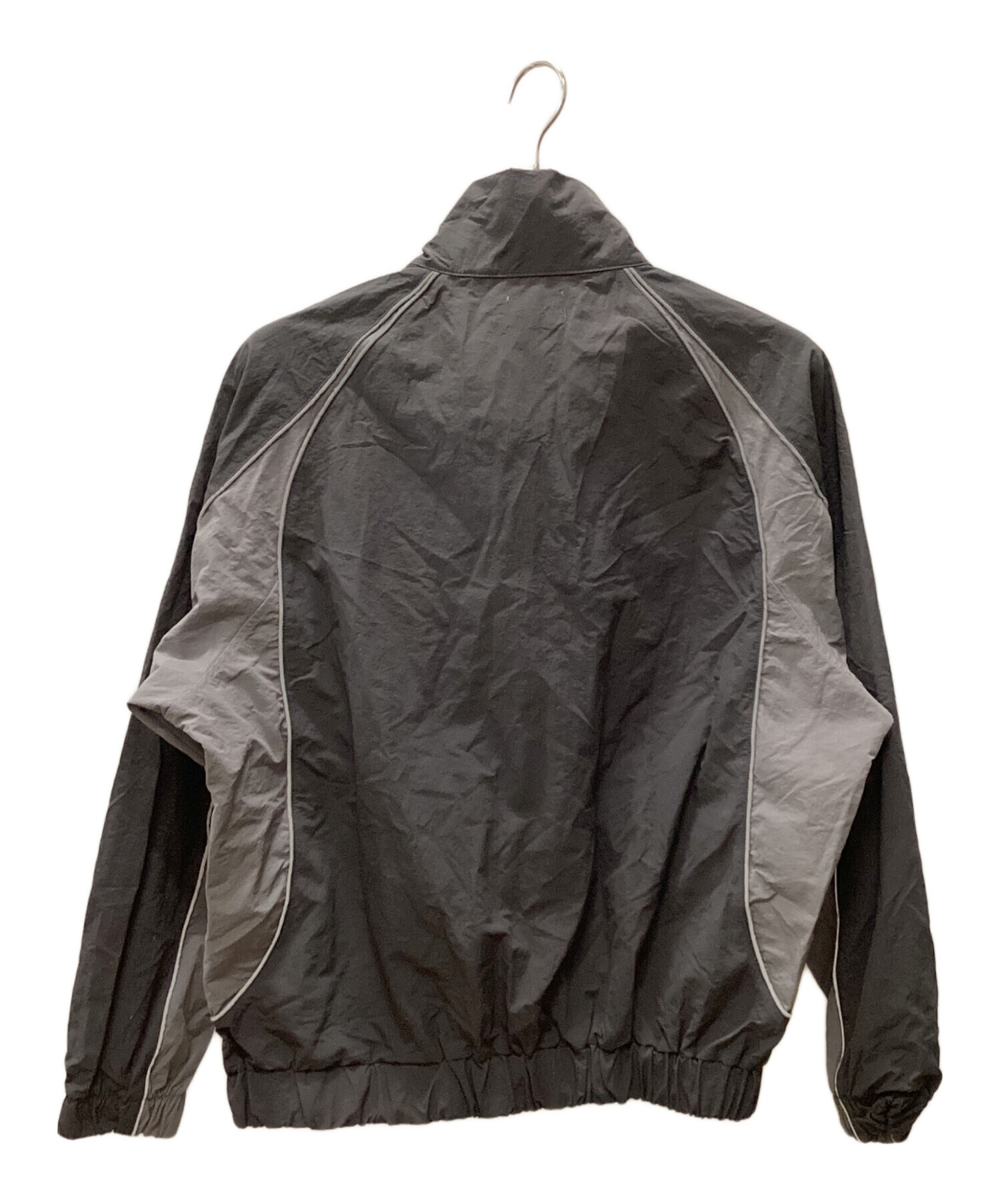 中古・古着通販】9090 (9090) ナイロンジャケット グレー サイズ:M 未