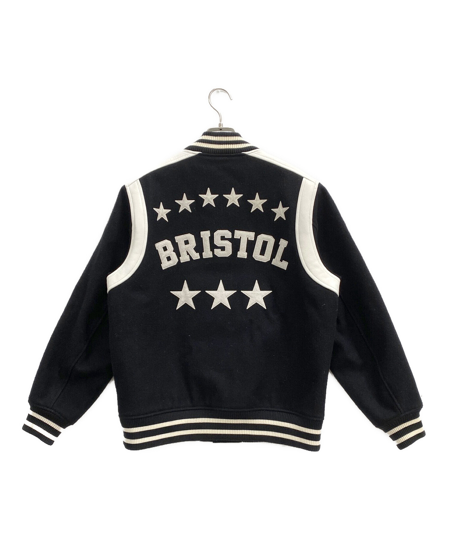 中古・古着通販】F.C.R.B. (エフシーアールビー) スタジャン ブラック