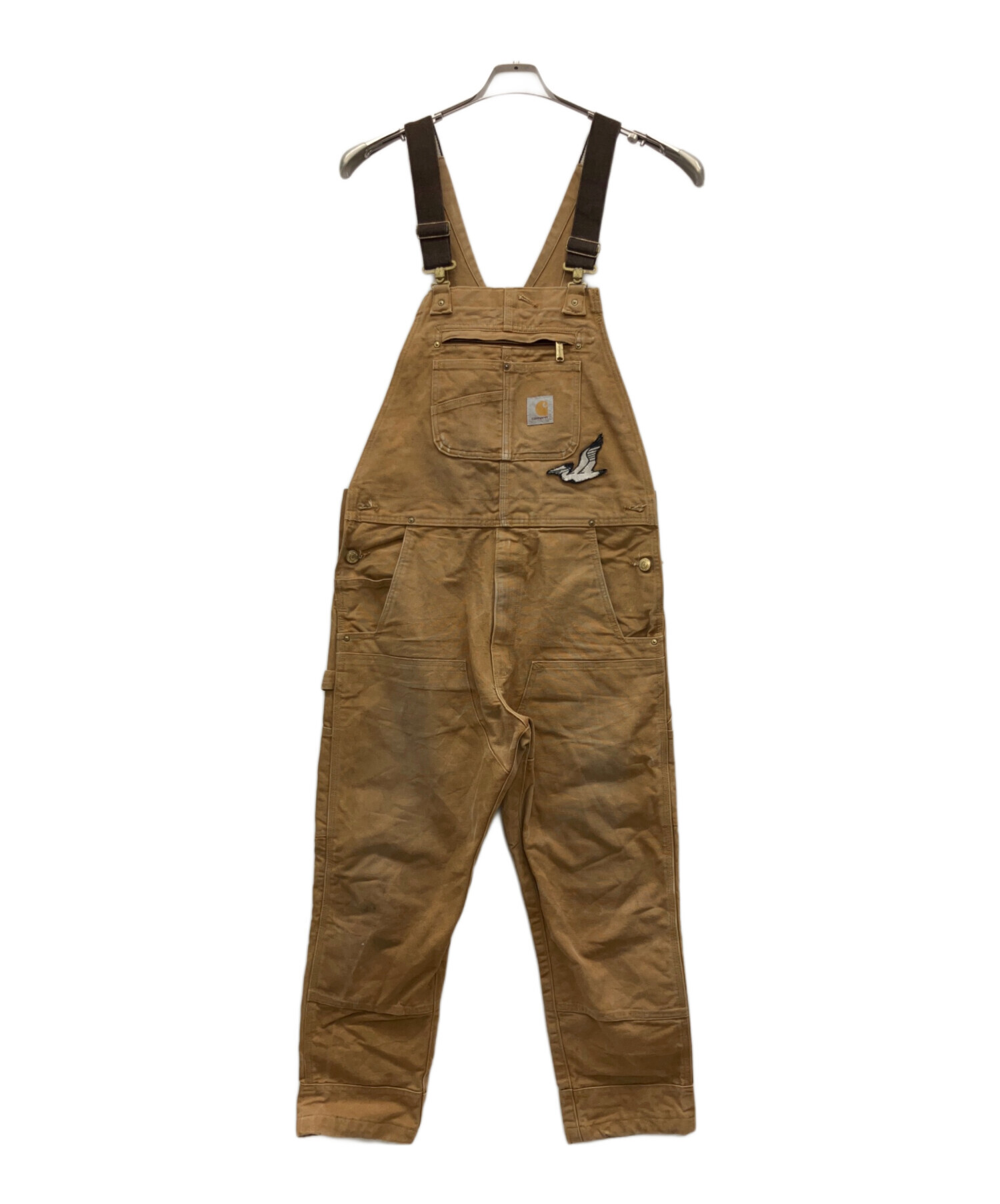 中古・古着通販】CarHartt (カーハート) ダブルニーオーバーオール