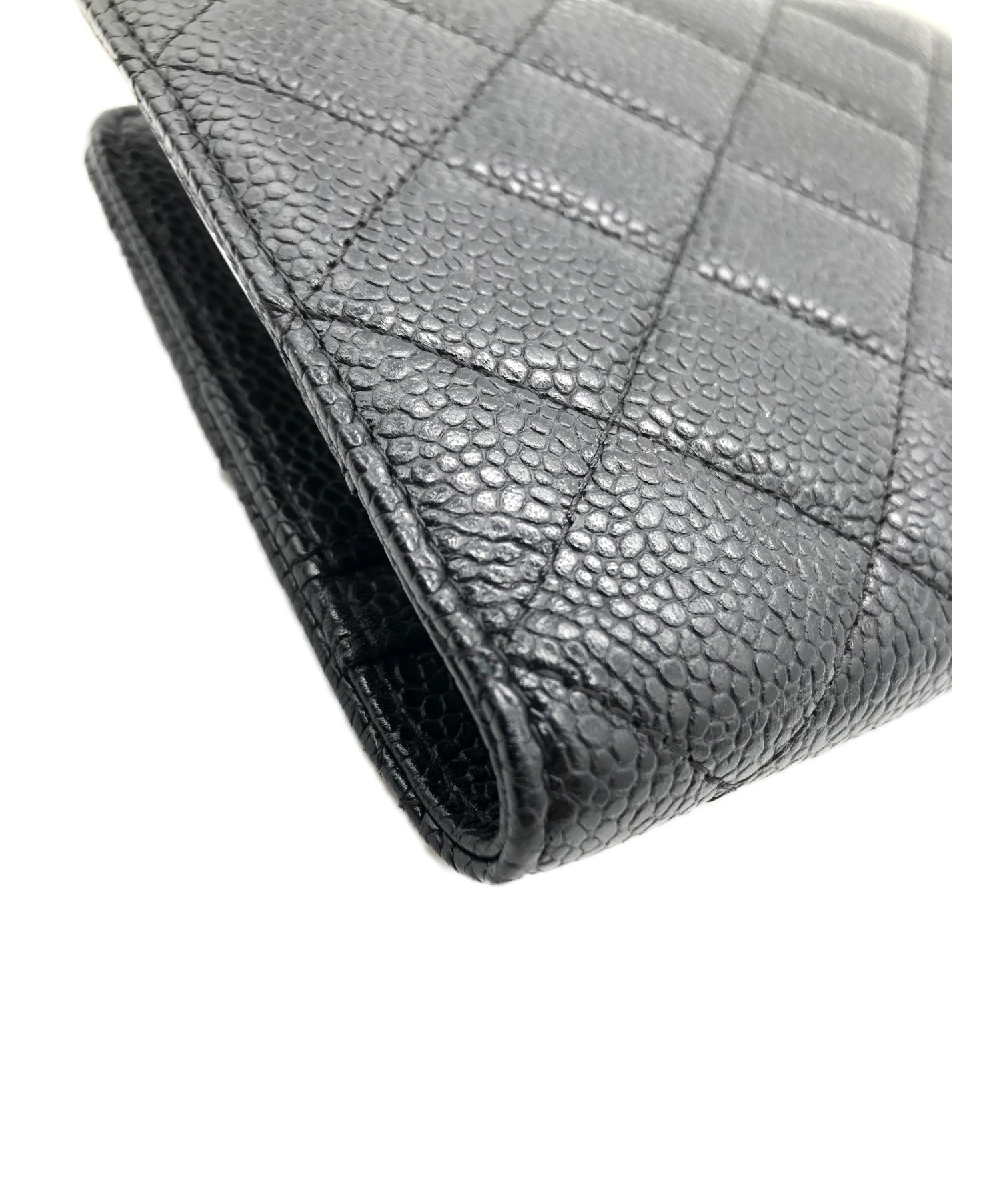 中古・古着通販】CHANEL (シャネル) 手帳カバー ブラック サイズ