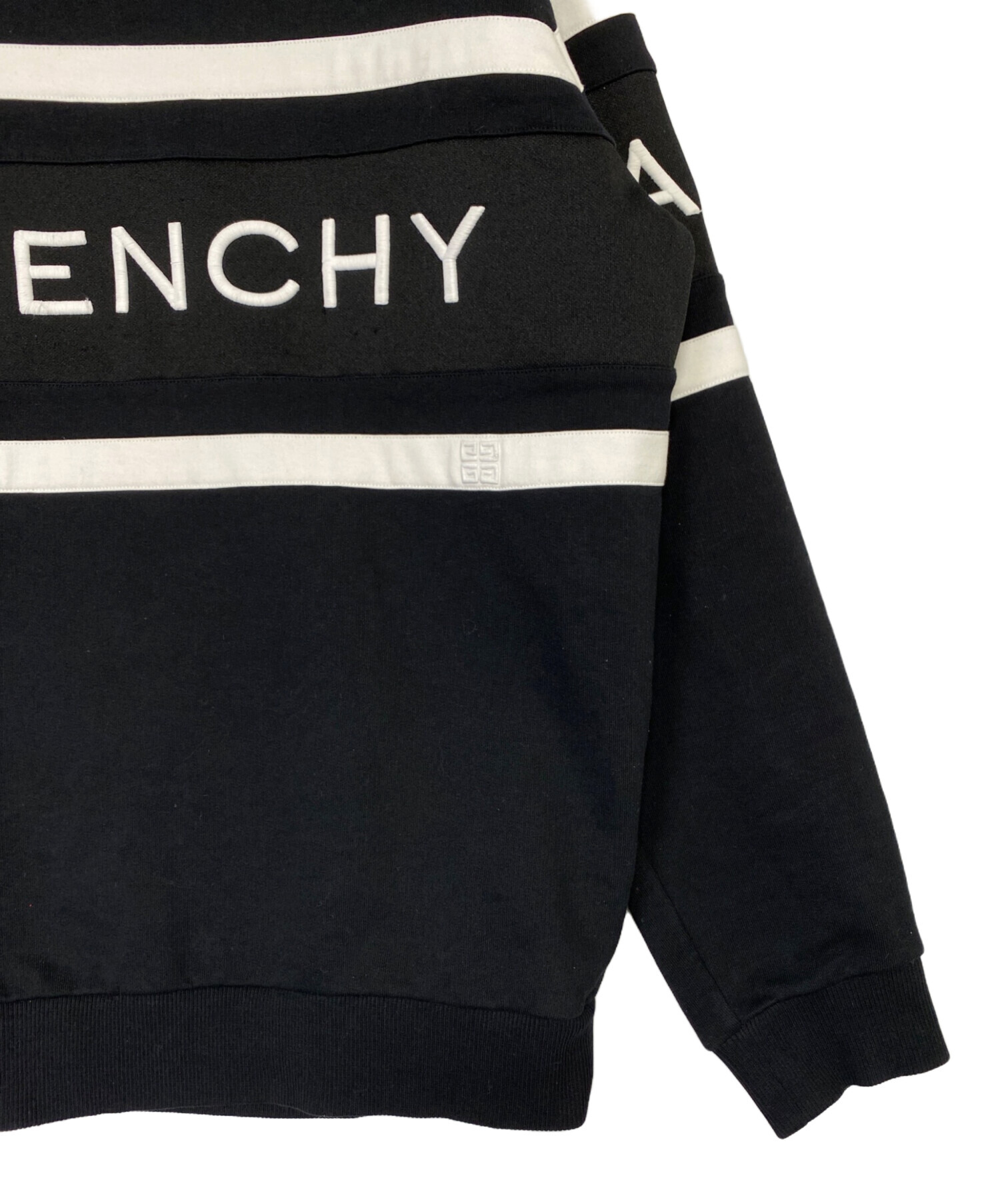 中古・古着通販】GIVENCHY (ジバンシィ) ロゴスウェット ブラック