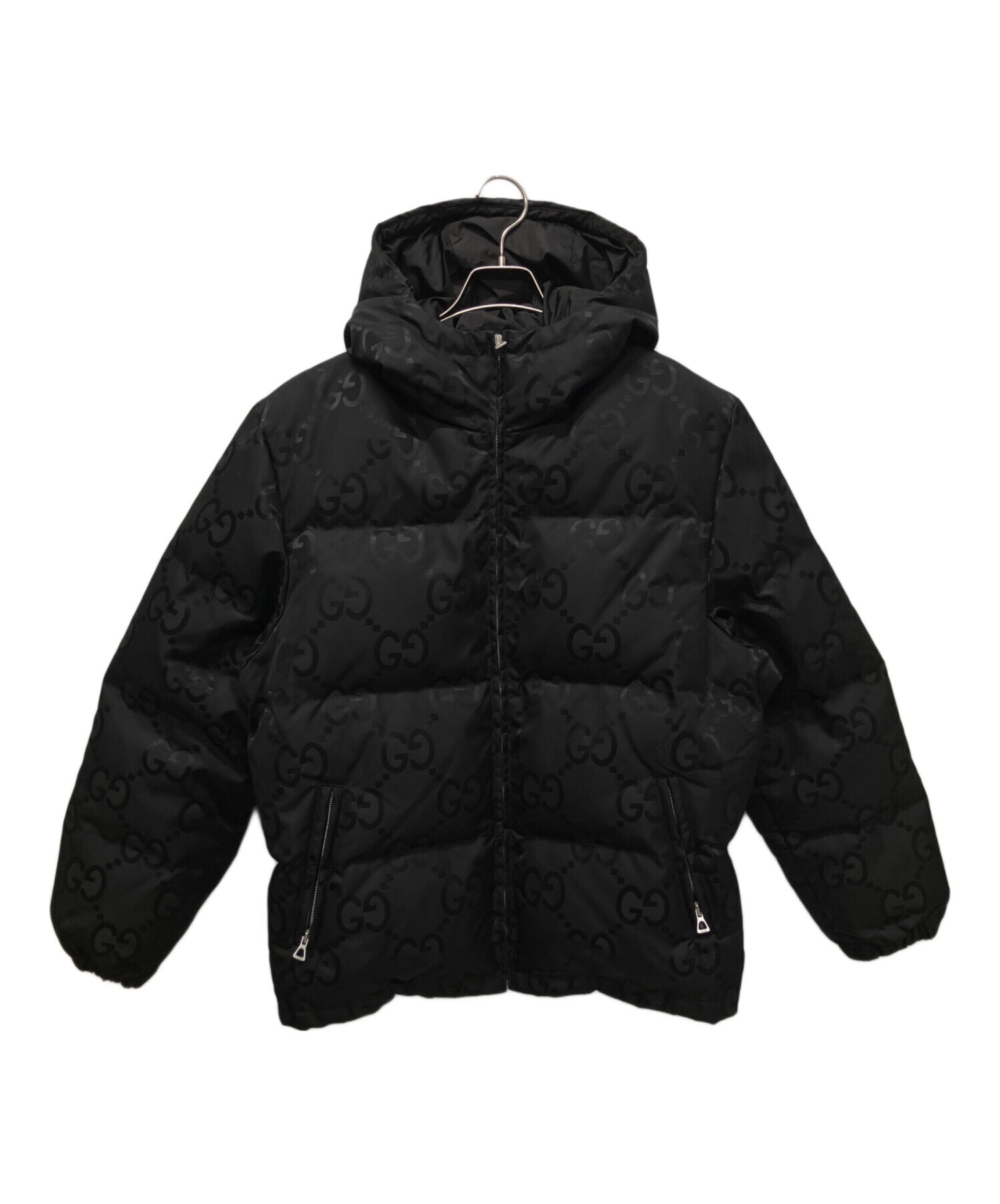 中古・古着通販】GUCCI (グッチ) ジャンボGGダウンジャケット ブラック