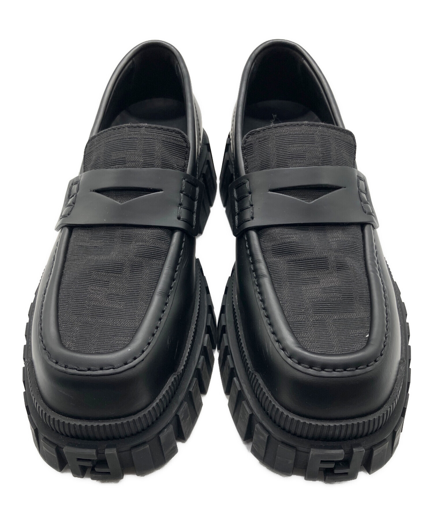 中古・古着通販】FENDI (フェンディ) Zucca Loafers ズッカローファー