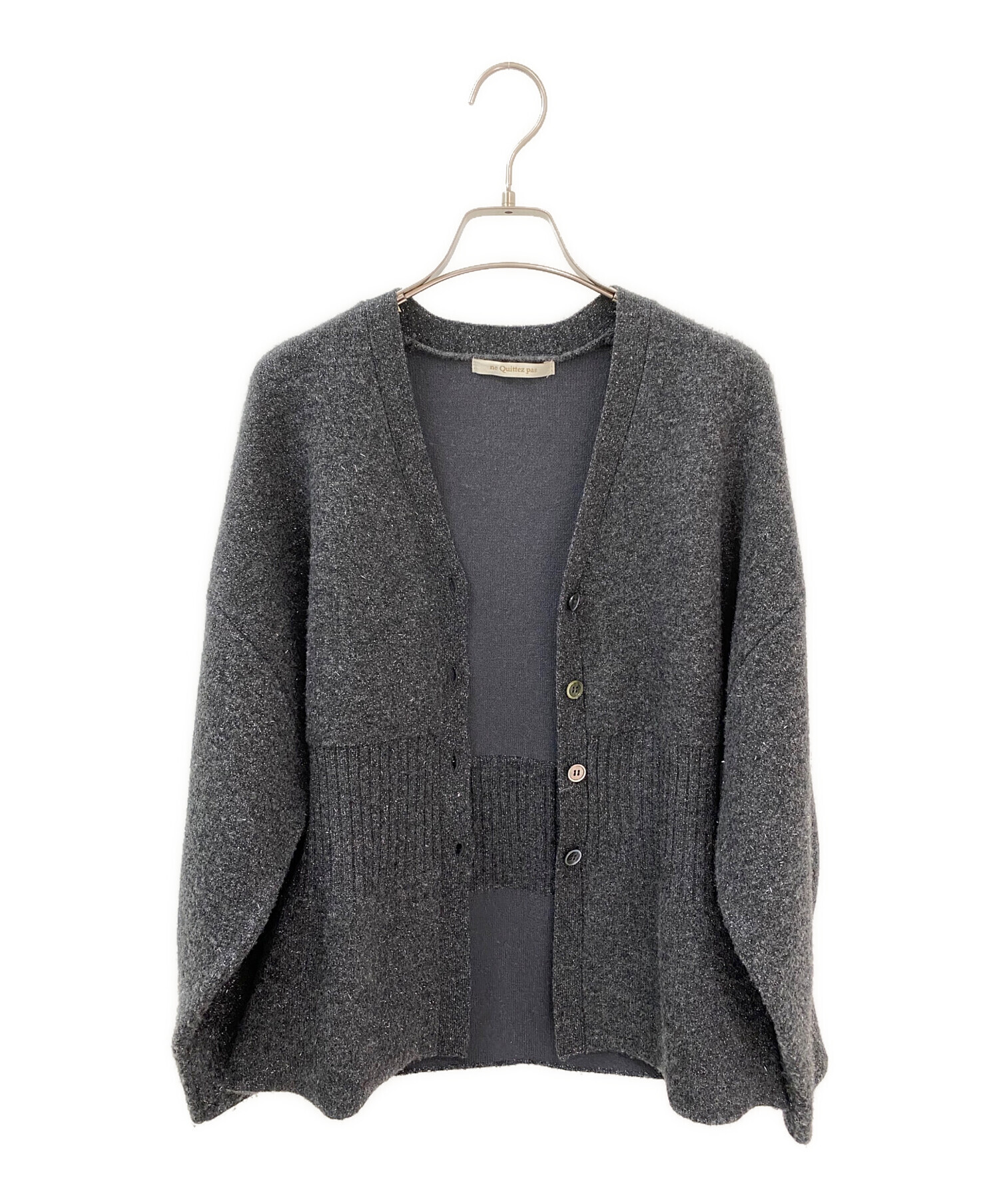 中古・古着通販】ne quittez pas (ヌキテパ) フレアカーディガン
