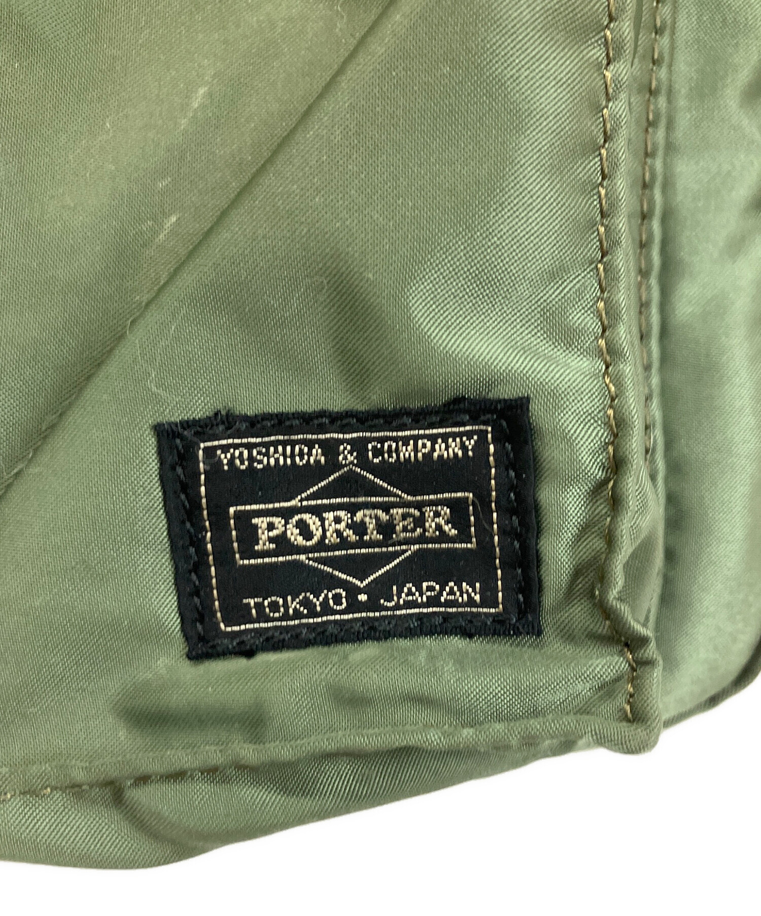 中古・古着通販】PORTER (ポーター) ショルダーバッグ グリーン
