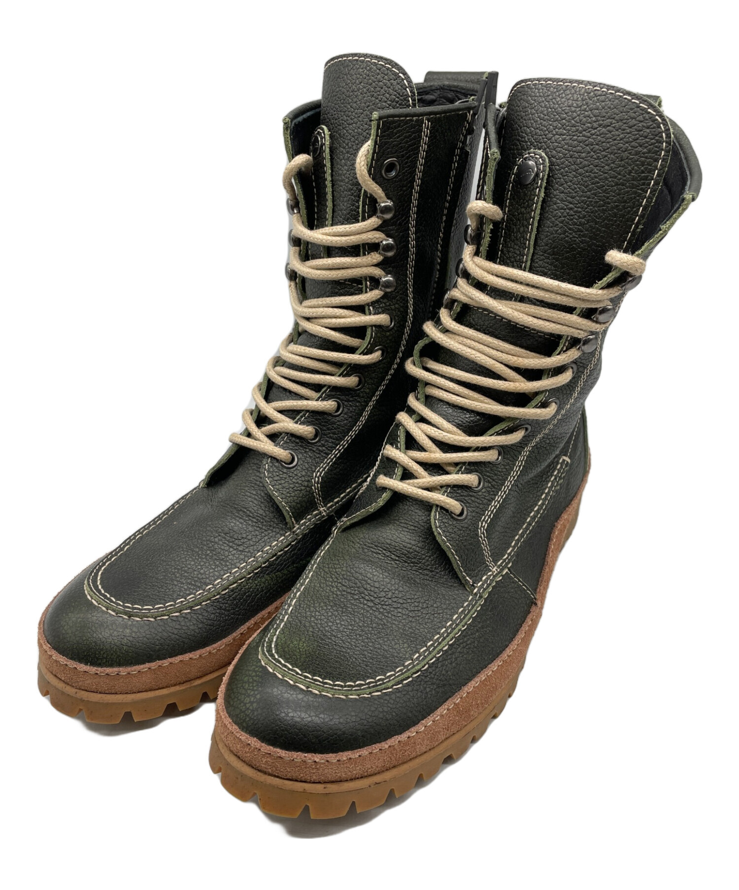 中古・古着通販】KUSHITANI (クシタニ) モカシンブーツ ブラック