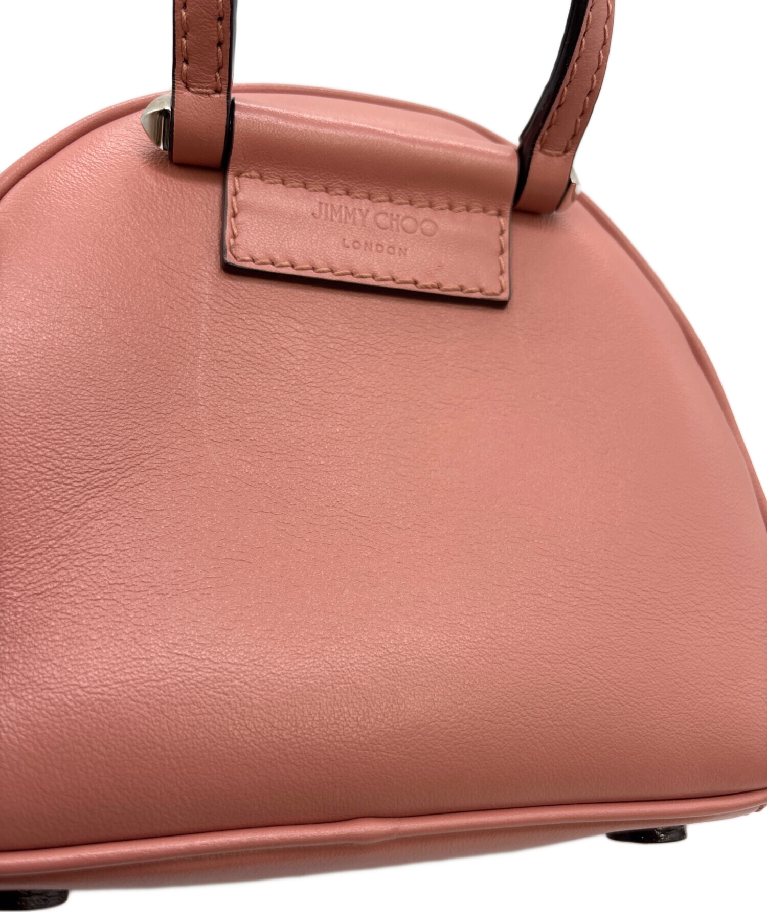 中古・古着通販】JIMMY CHOO (ジミーチュウ) ショルダーバッグ ピンク