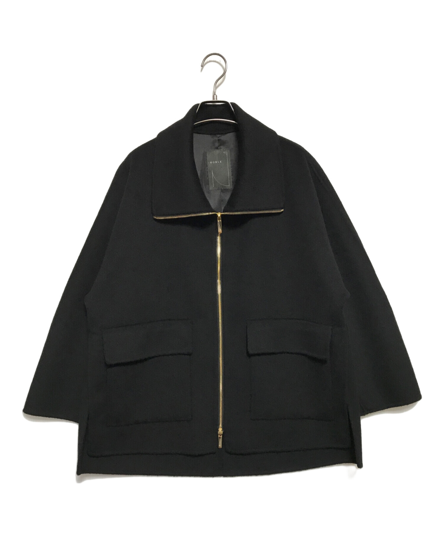 NOBLE キャメルミックスリバージップコート 36 【公式通販】