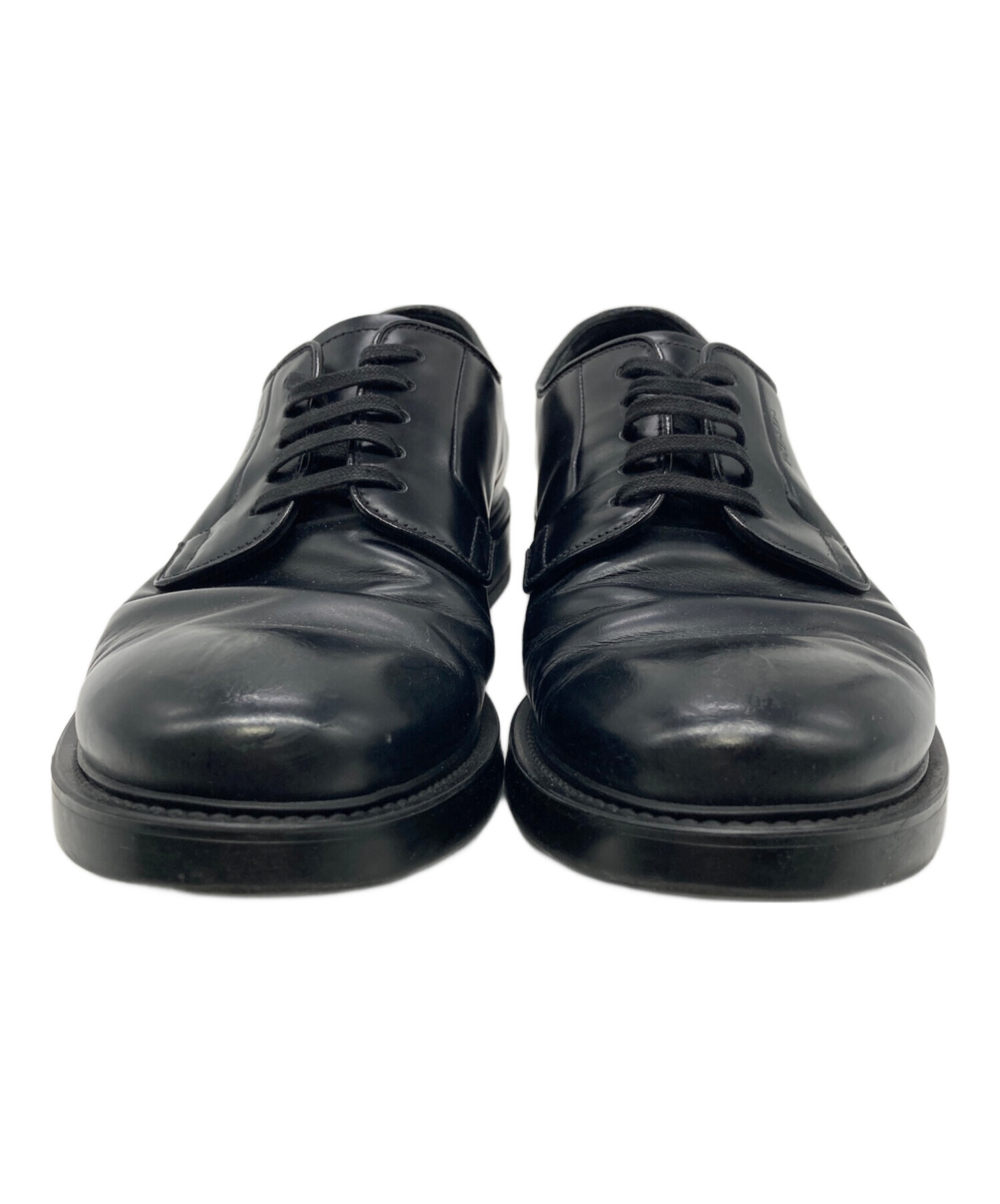 中古・古着通販】PRADA (プラダ) ドレスシューズ ブラック サイズ:7