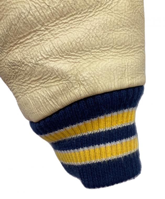 中古・古着通販】Champion (チャンピオン) 袖レザースタジャン