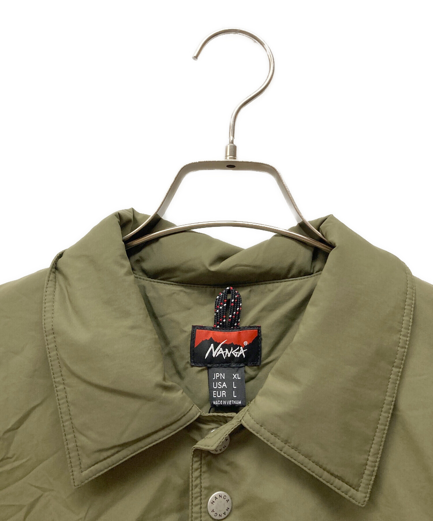 中古・古着通販】NANGA (ナンガ) WARM COACH JACKET オリーブ サイズ