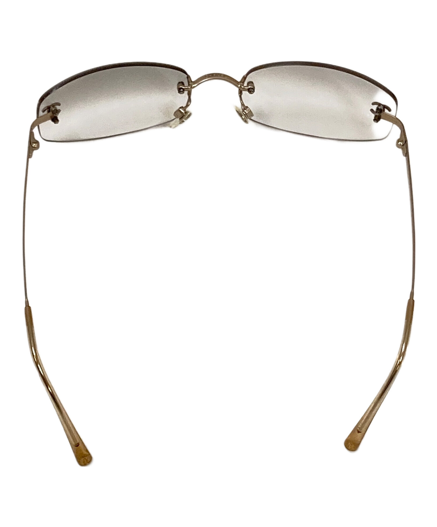 中古・古着通販】CHANEL (シャネル) ココマーク リムレス サングラス