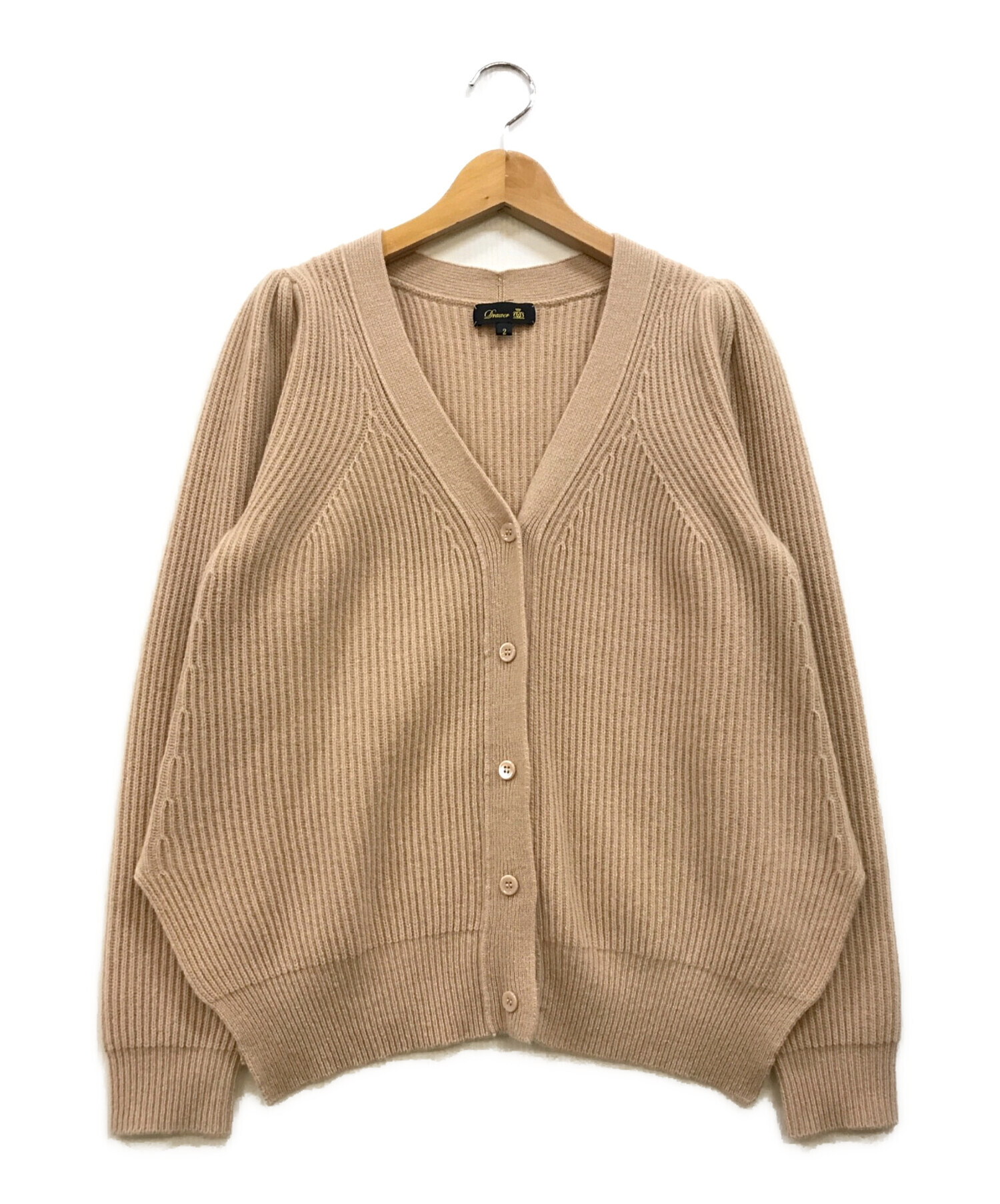 中古・古着通販】DRAWER (ドゥロワー) ウールカシミヤ アゼ