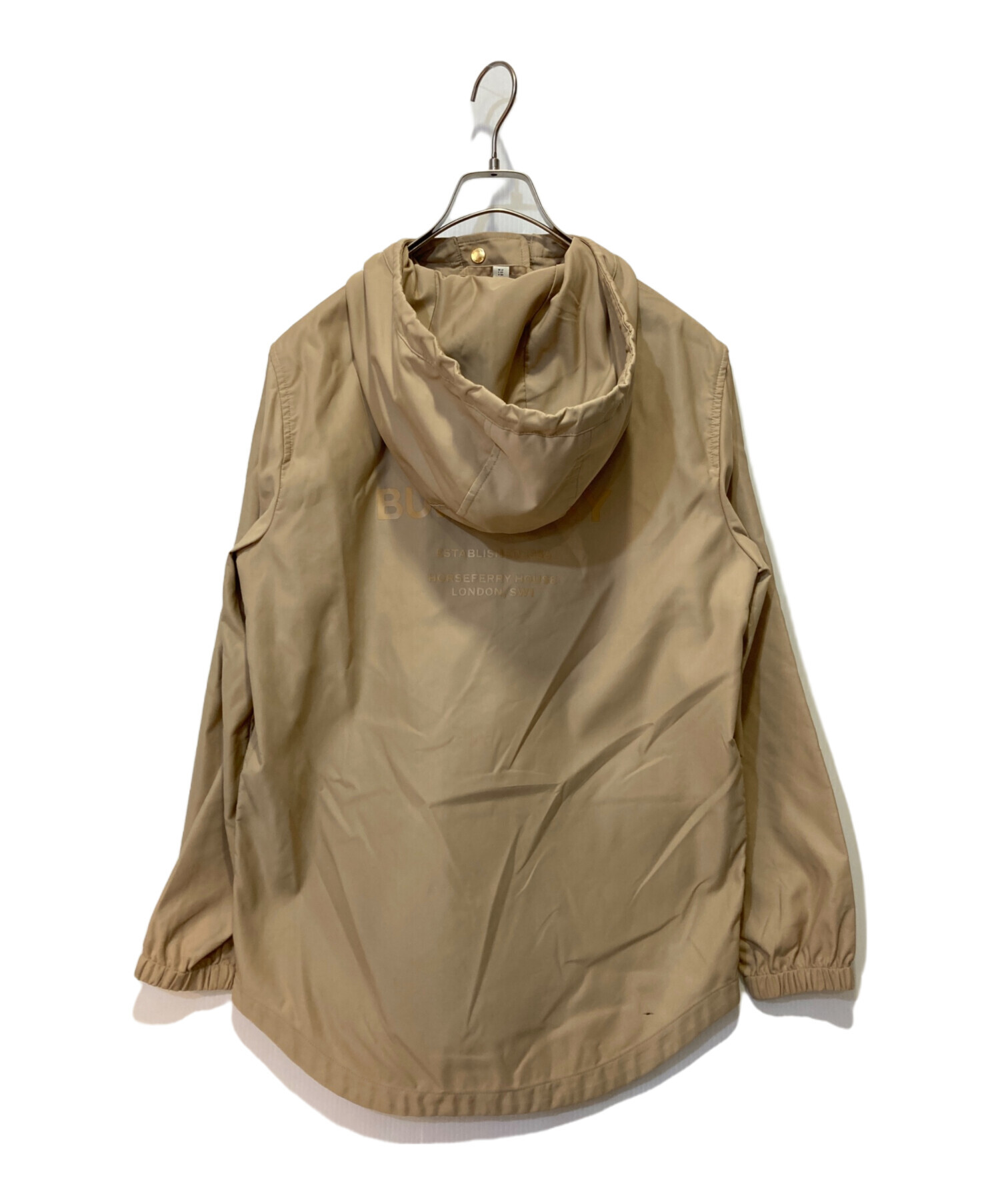 中古・古着通販】BURBERRY (バーバリー) ナイロンジャケット ベージュ